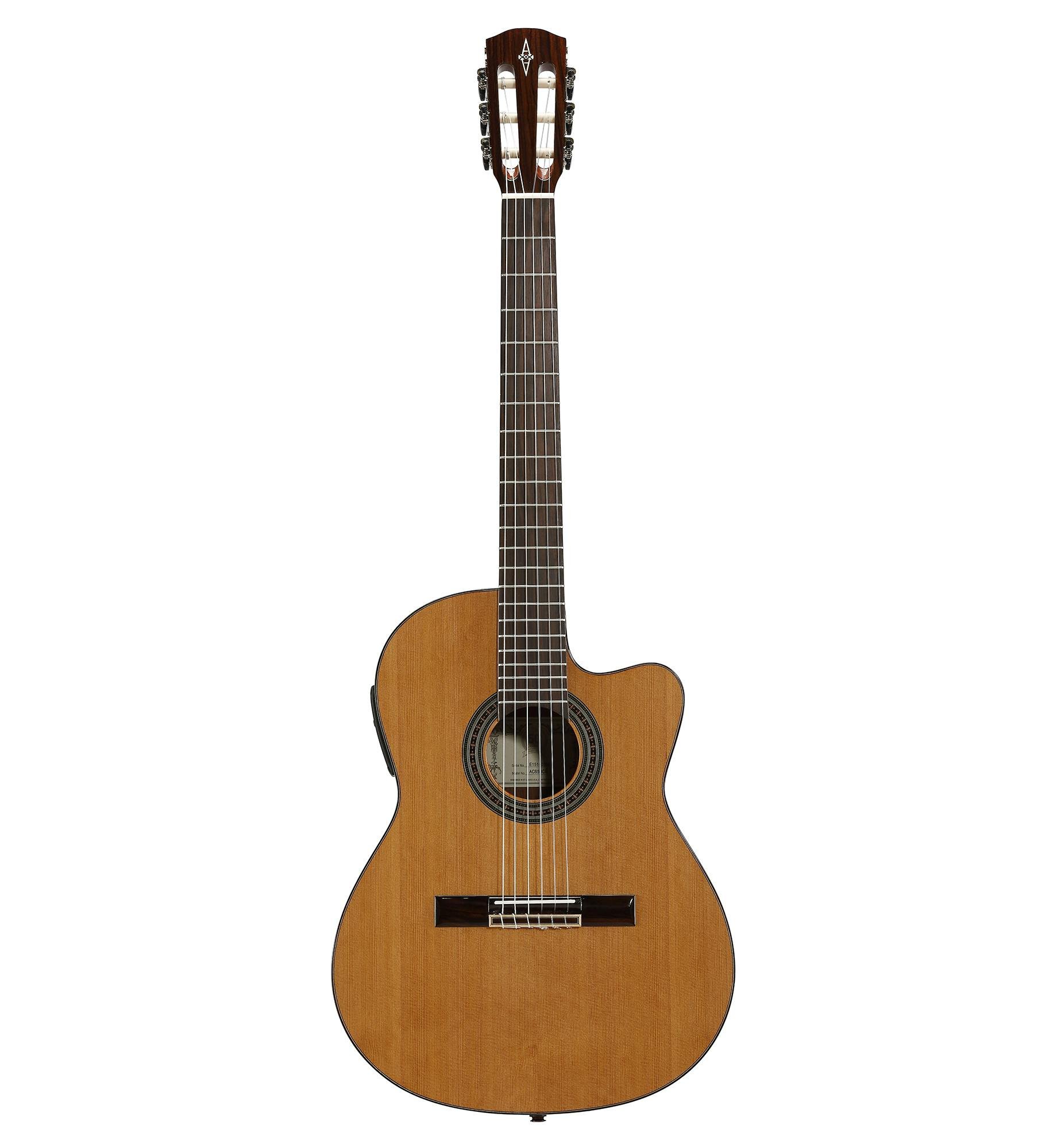 Alvarez Artist AC65HCE Classical Hybrid Electro-Acoustic in Natural - 294141-AC65HCE-Front-1.jpg