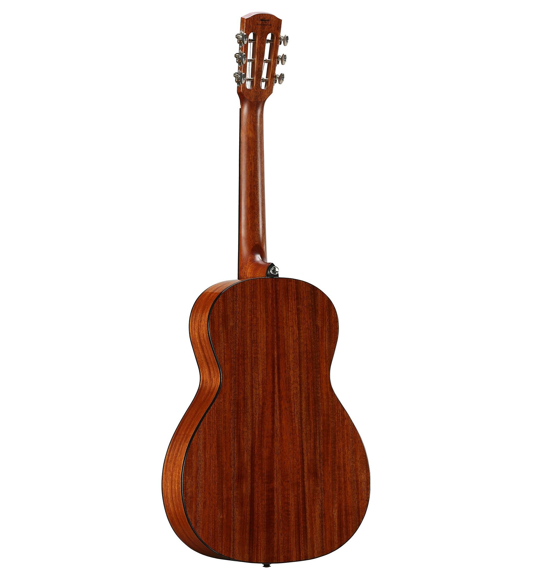 Alvarez Artist AP66E Parlour Electro-Acoustic in Shadowburst - 294236-AP66ESHB-Back-3_4.jpg