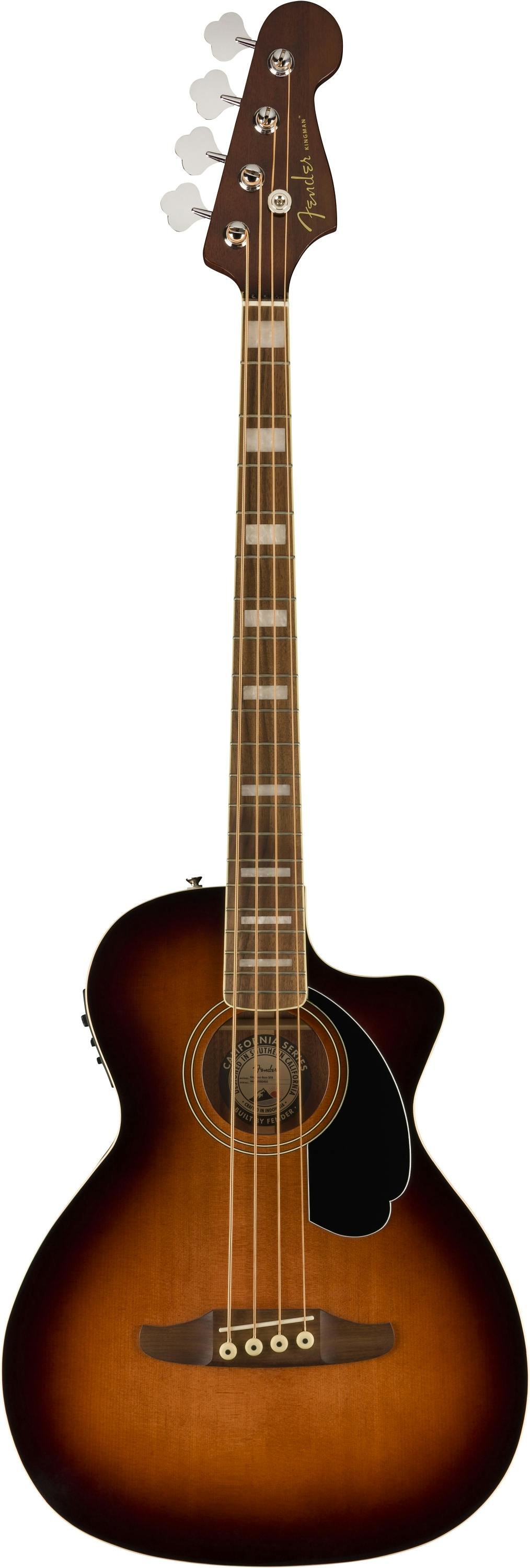 Fender Kingman Electro Acoustic Bass Guitar in Shaded Edge Burst - 0970783164-0970783164_fen_ins_frt_1_rr.jpg