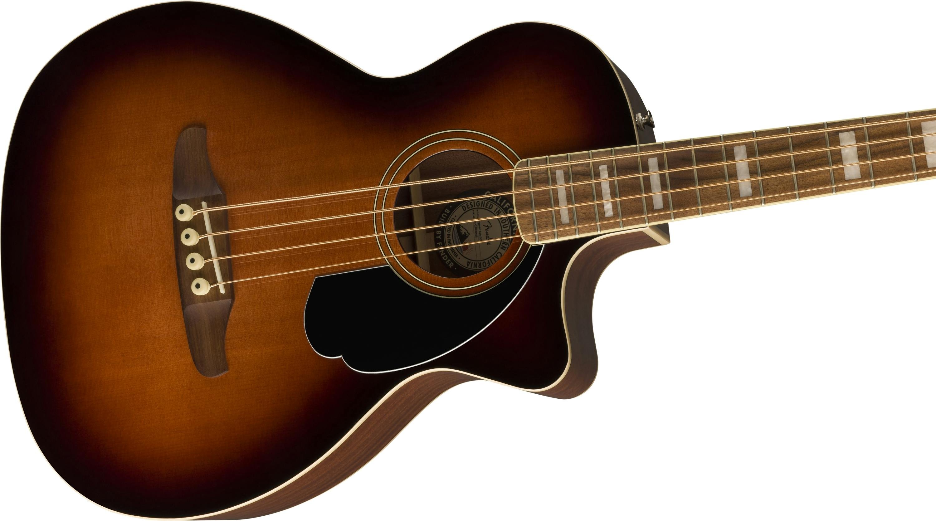 Fender Kingman Electro Acoustic Bass Guitar in Shaded Edge Burst - 0970783164-0970783164_fen_ins_cbr_1_nr.jpg