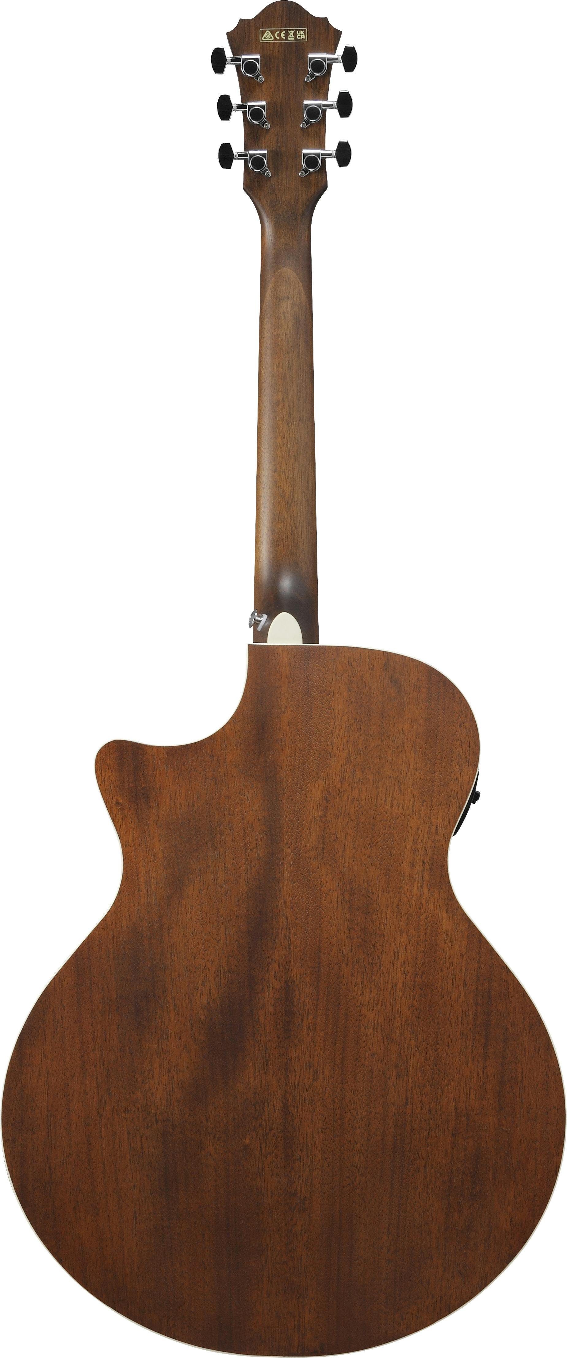 Ibanez AE140-WKH Acoustic Guitar with Cutaway in Weathered Black - AE140-WKH-AE140_WKH_1P_01_C.jpg