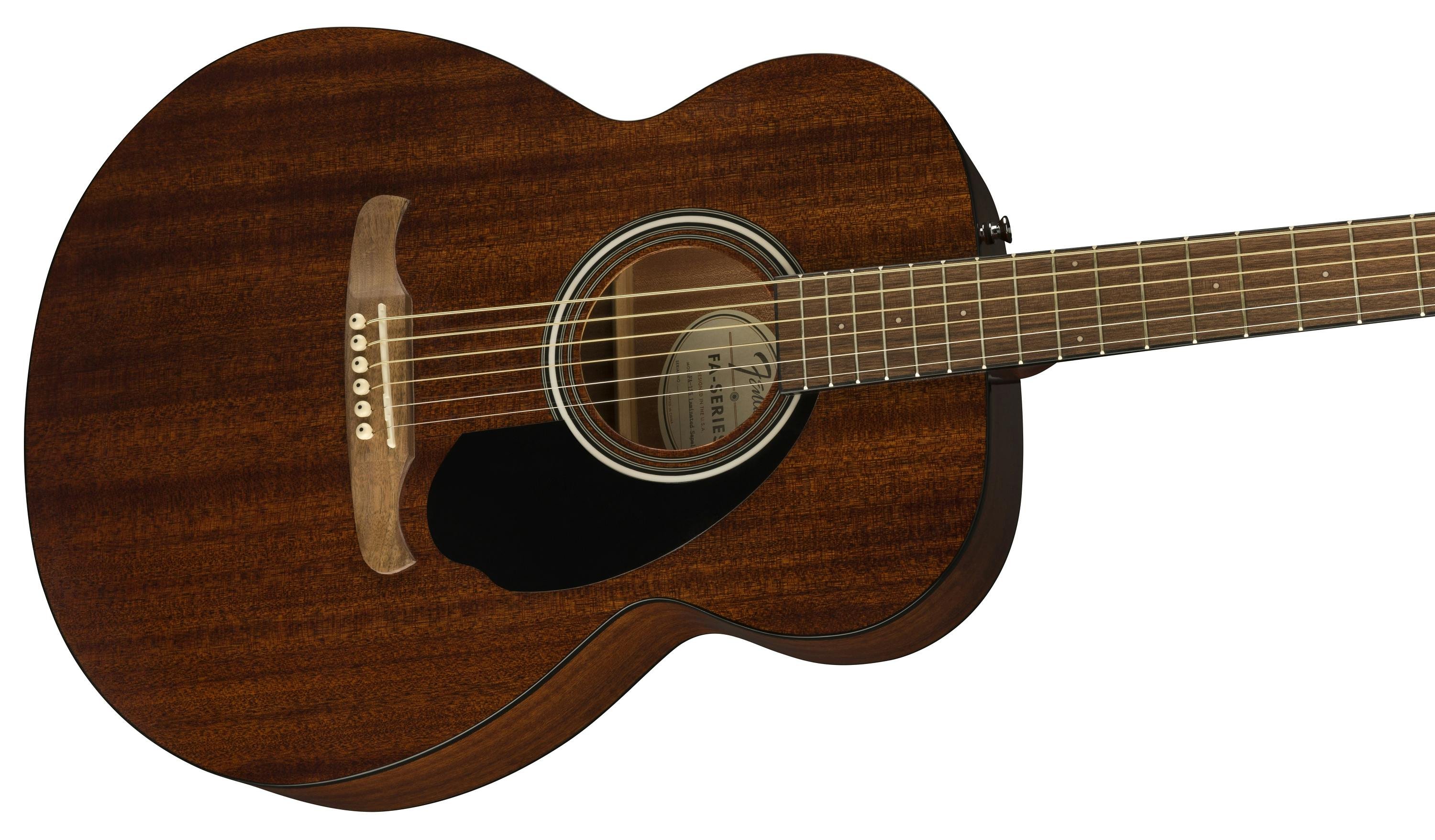 Fender DE FA-135 Concert All-Mahogany Acoustic Guitar in Natural - 517515-0971150522-5.jpg