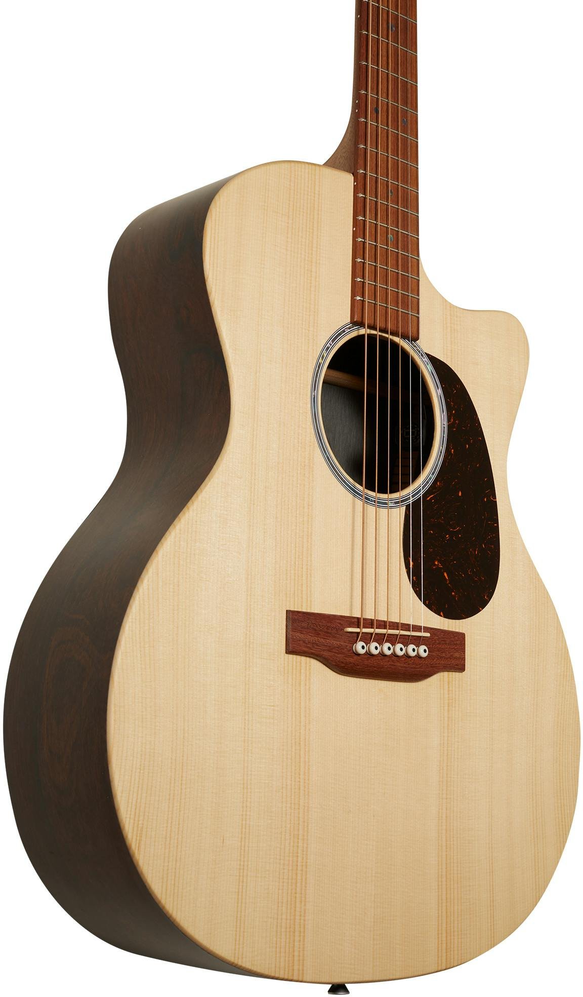 Martin X-Series Remastered GPC-X2E-COCO Acoustic Guitar with Spruce Top + Cocobolo HPL B&S - GPCX2E-COCO-GPC-X2E_Cocobolo_Tilt.jpg