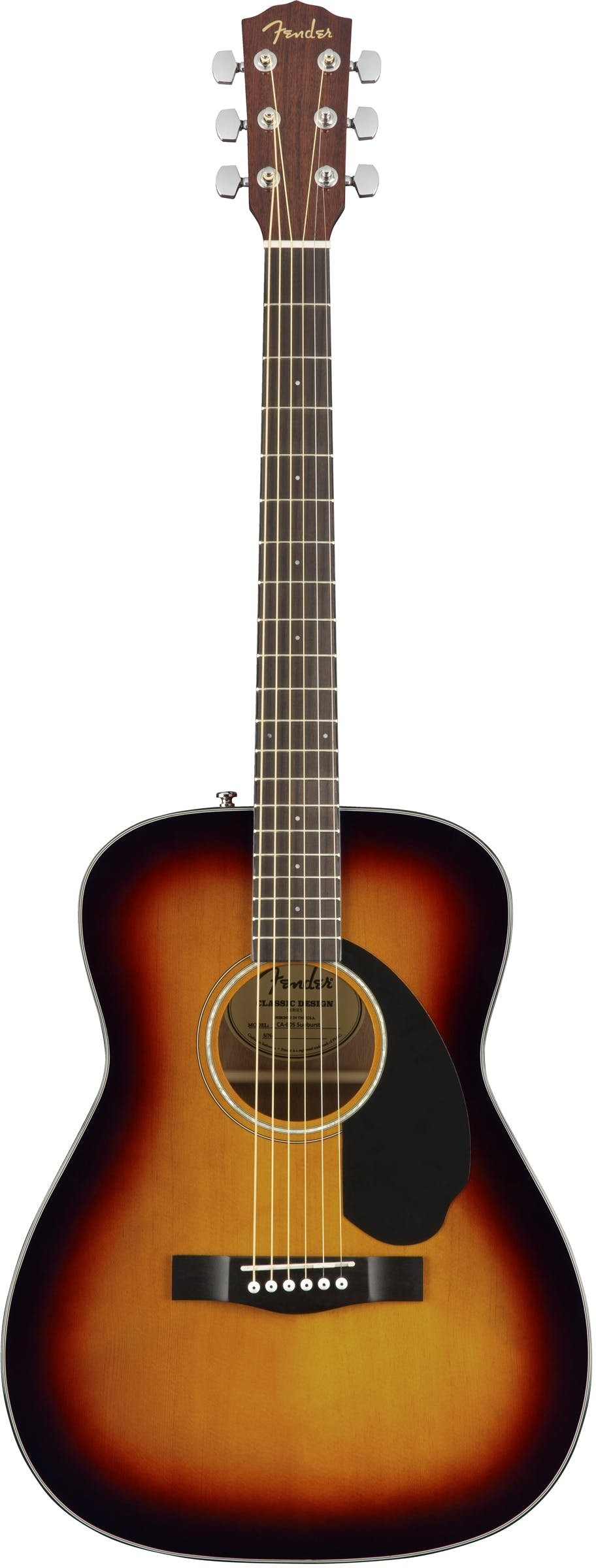 Fender CC60S Concert Sized Acoustic Guitar Sunburst - 312890-CC60S Front.jpg
