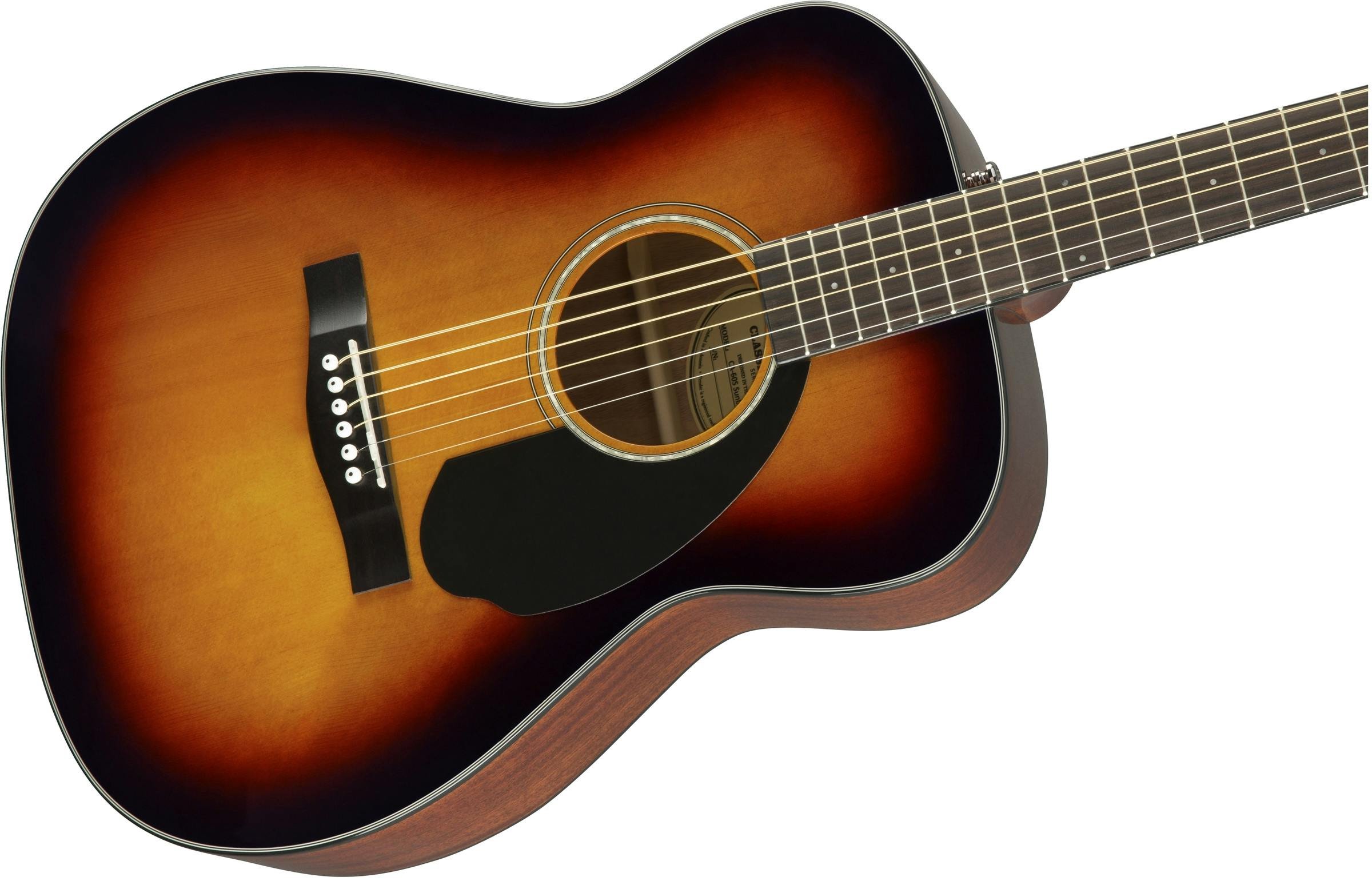 Fender CC60S Concert Sized Acoustic Guitar Sunburst - Andertons