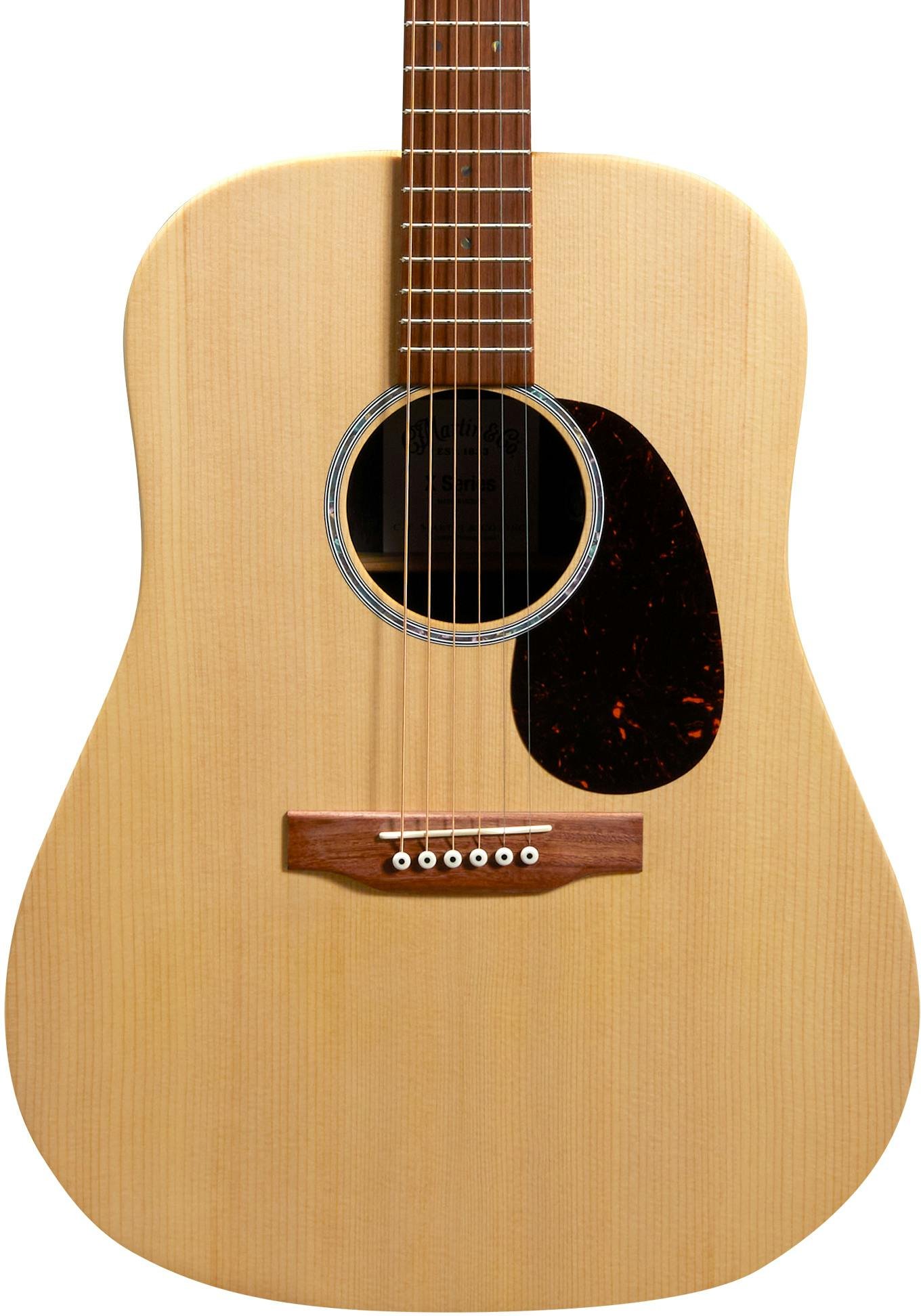 Martin X-Series Remastered D-X2E-MAH Acoustic Guitar with Spruce Top Mahogany HPL B&S - DX2E-MAH-D-X2E_Mahogany_Frontal-Cropped.jpg