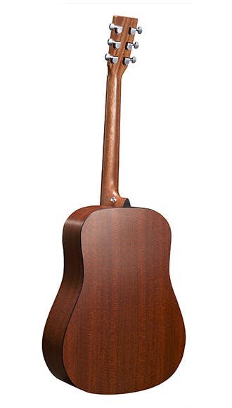 Martin X-Series Remastered D-X2E-MAH Acoustic Guitar with Spruce Top Mahogany HPL B&S - DX2E-MAH-DX2E-MAH_Rear.jpg
