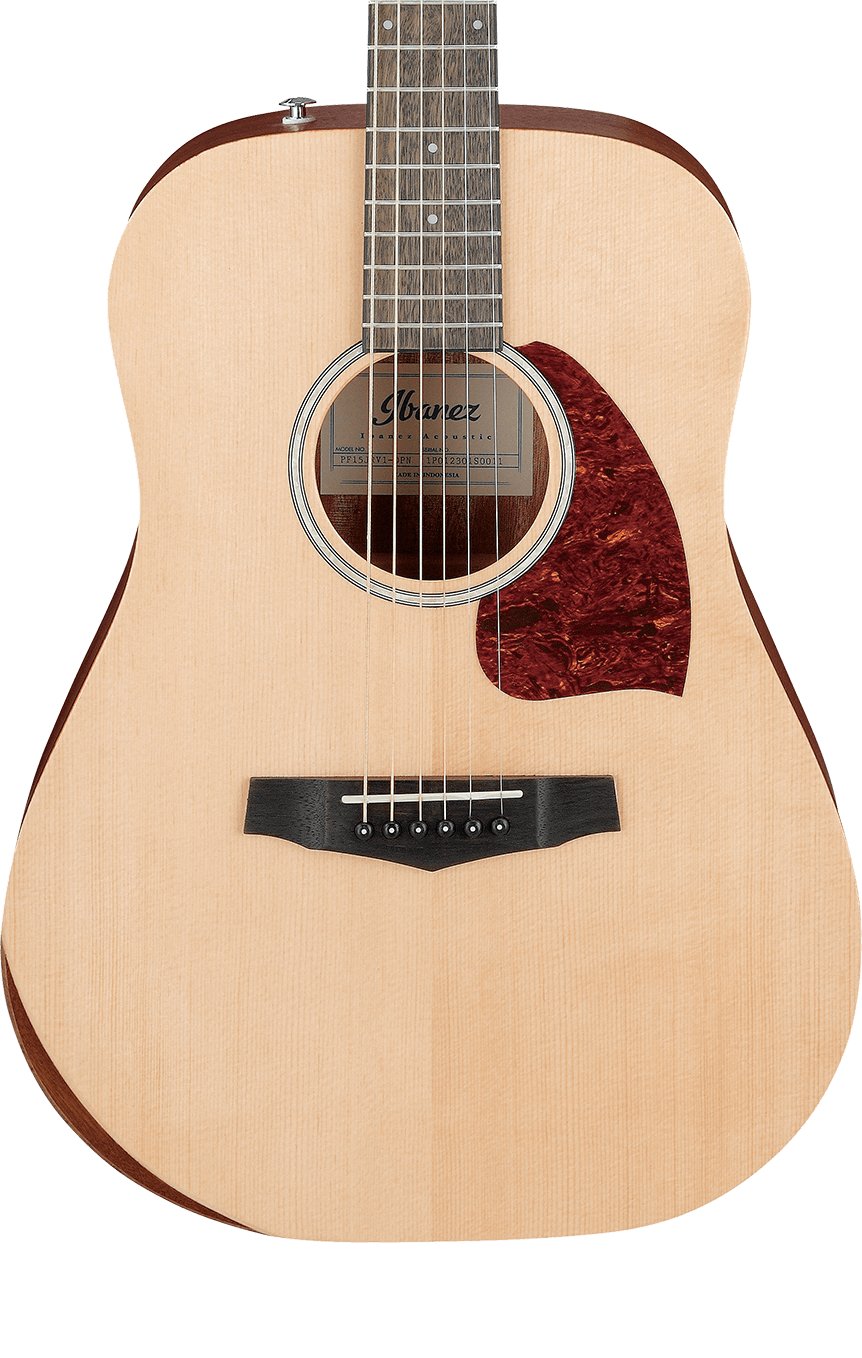 Ibanez PF Series Junior Dreadnought Spruce Top Comfort Contour Open Pore Natural - PF15JR-OPN-1.jpg