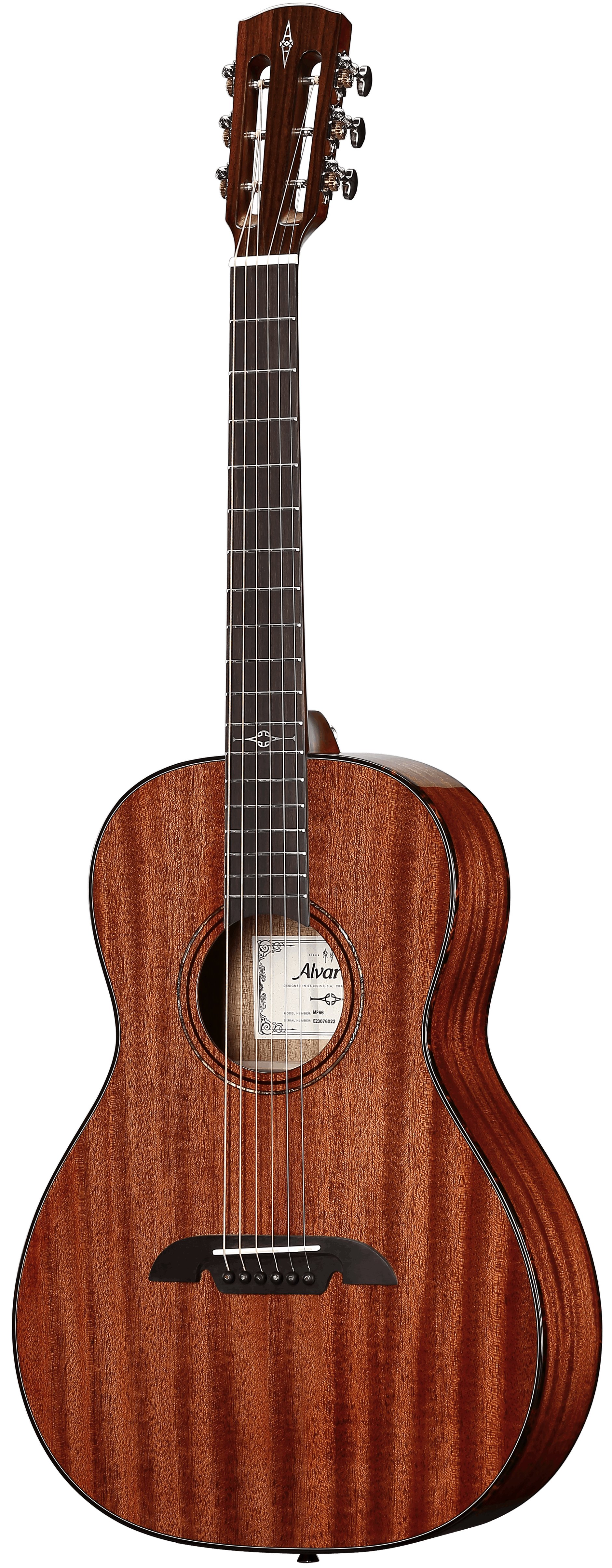 Alvarez Masterworks MP66 Parlour Acoustic Guitar in Natural - MP66-Alvarez-Masterworks-Parlor-Mahogany-top-back-Natural-LR-Baggs-HiFi-Right.jpg