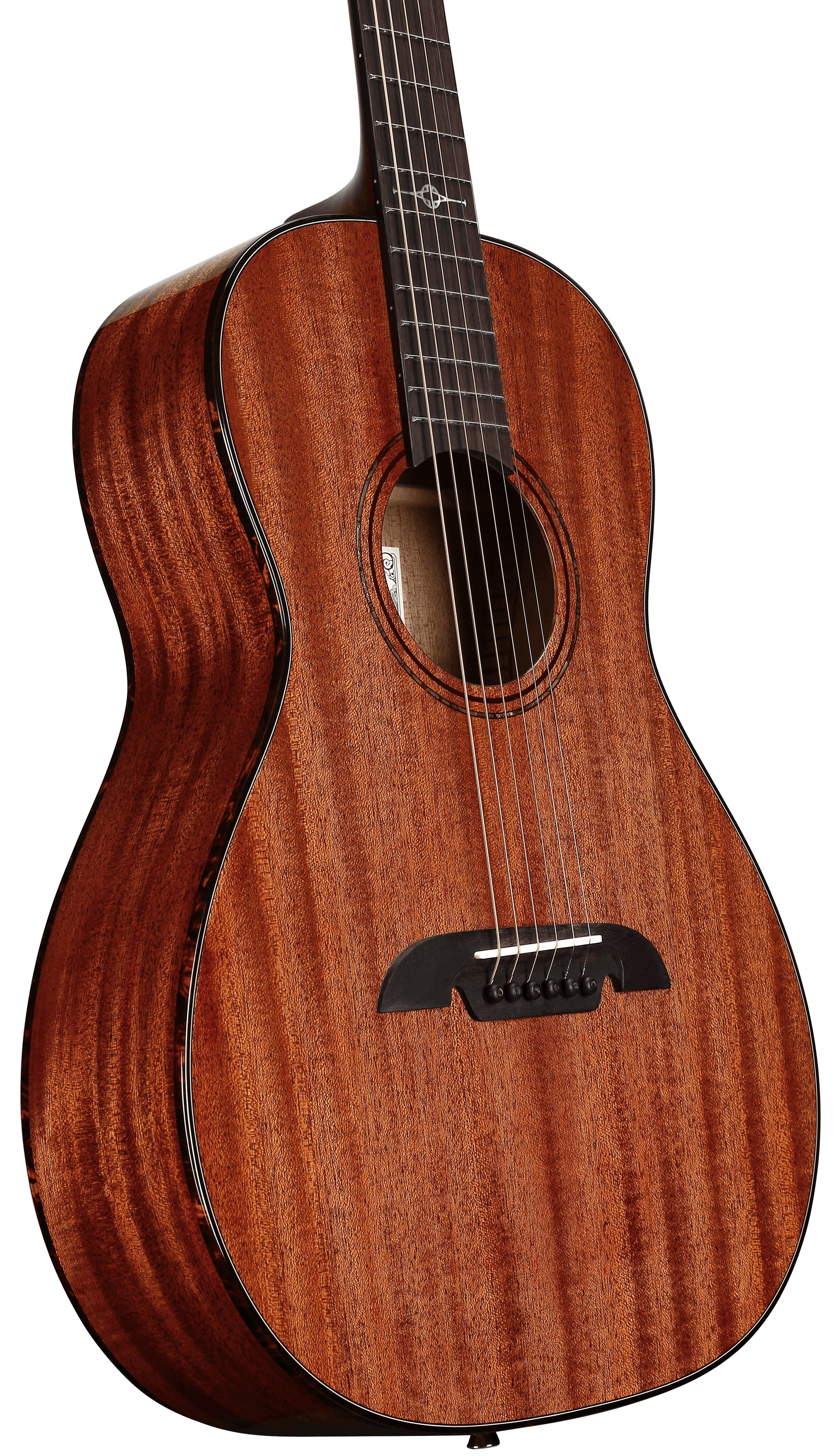 Alvarez Masterworks MP66 Parlour Acoustic Guitar in Natural - MP66-Alvarez-Masterworks-Parlor-Mahogany-top-back-Natural-LR-Baggs-HiFi-Side.jpg