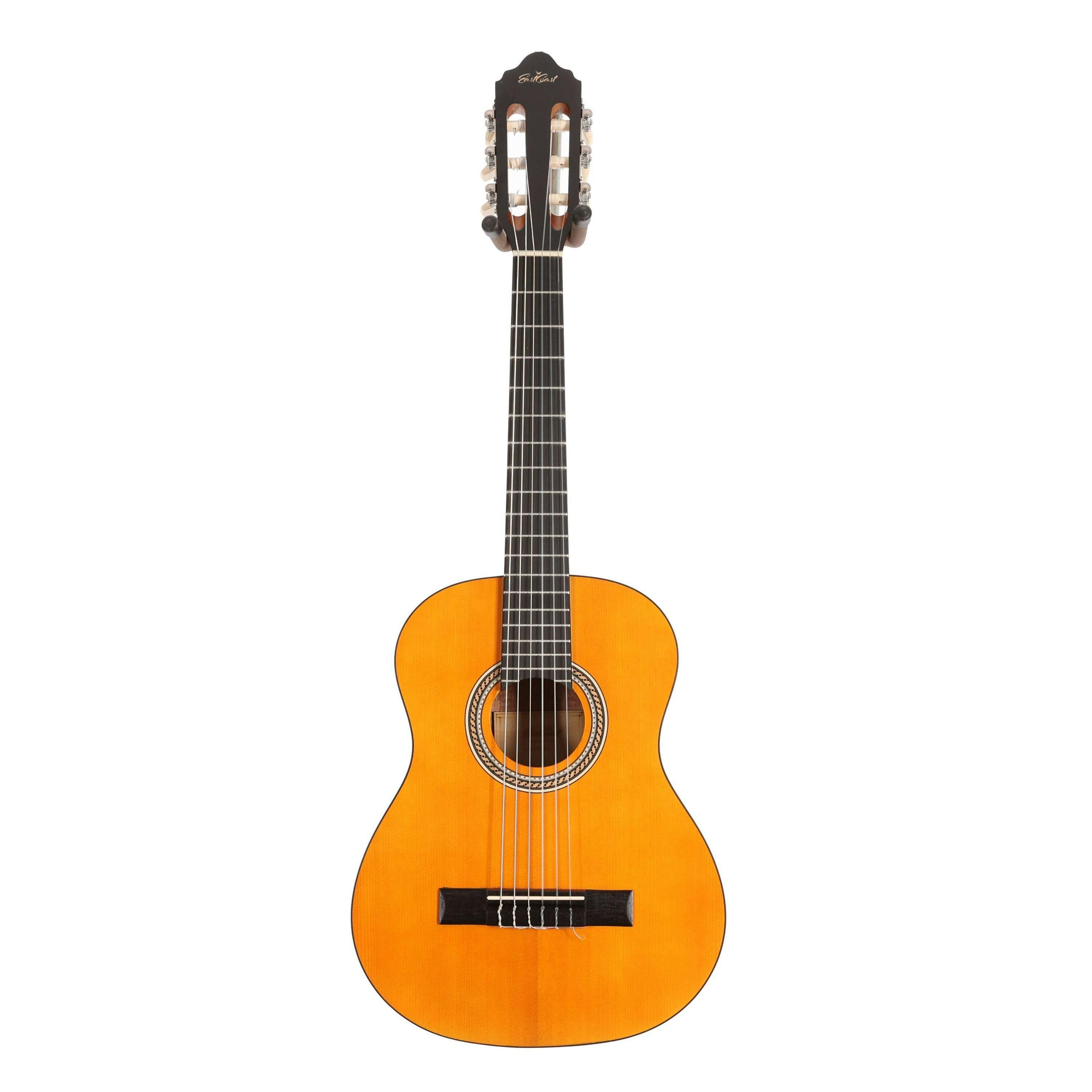 EastCoast C1 1/2 Size Deluxe Classical Nylon String Acoustic Guitar With Gig Bag - 478611-EastCoast C1 1 2 Size Classical Guitar in Natural 2.jpg