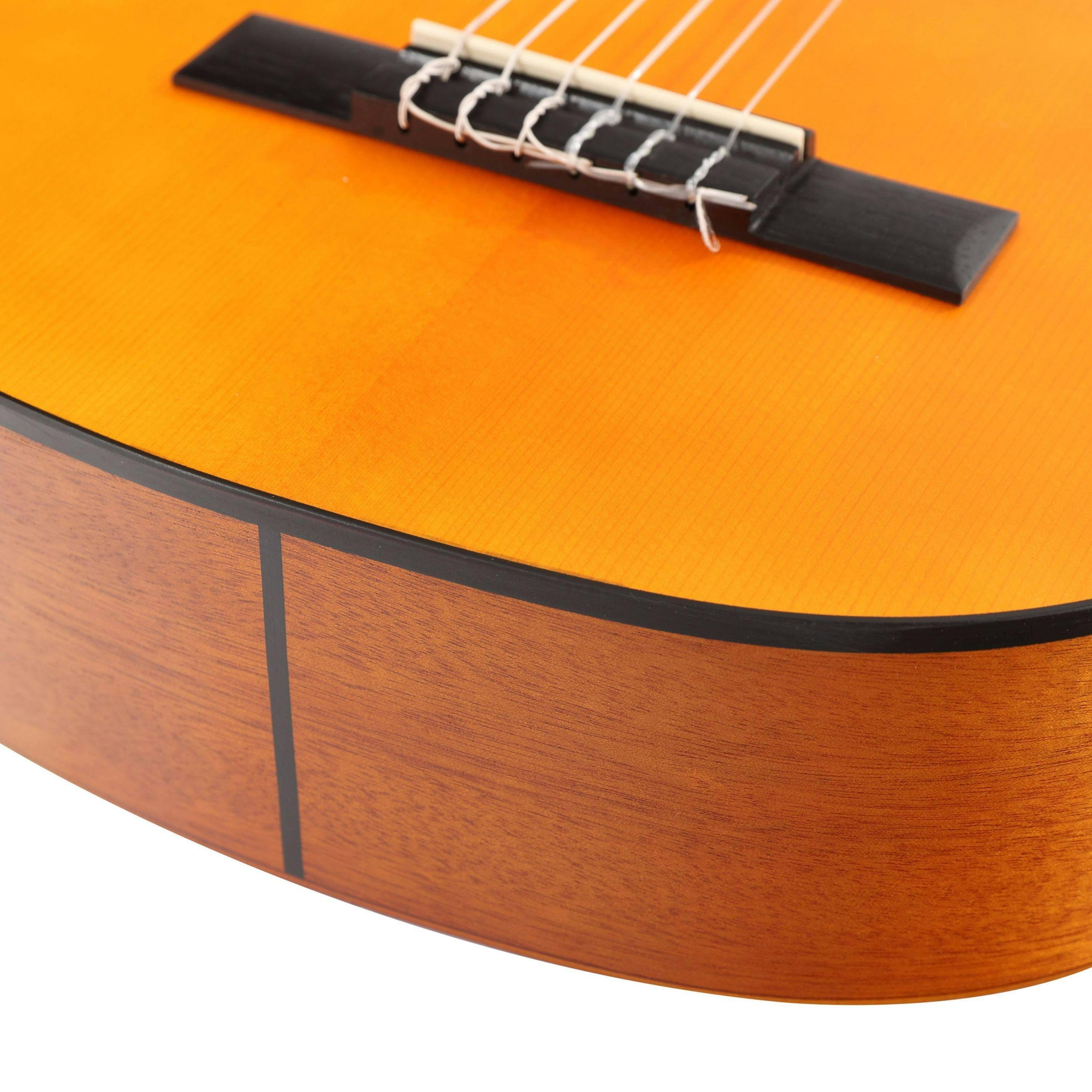 EastCoast C1 1/2 Size Deluxe Classical Nylon String Acoustic Guitar With Gig Bag - 479399-EastCoast C1 1 2 Size Classical Guitar in Natural 6.jpg