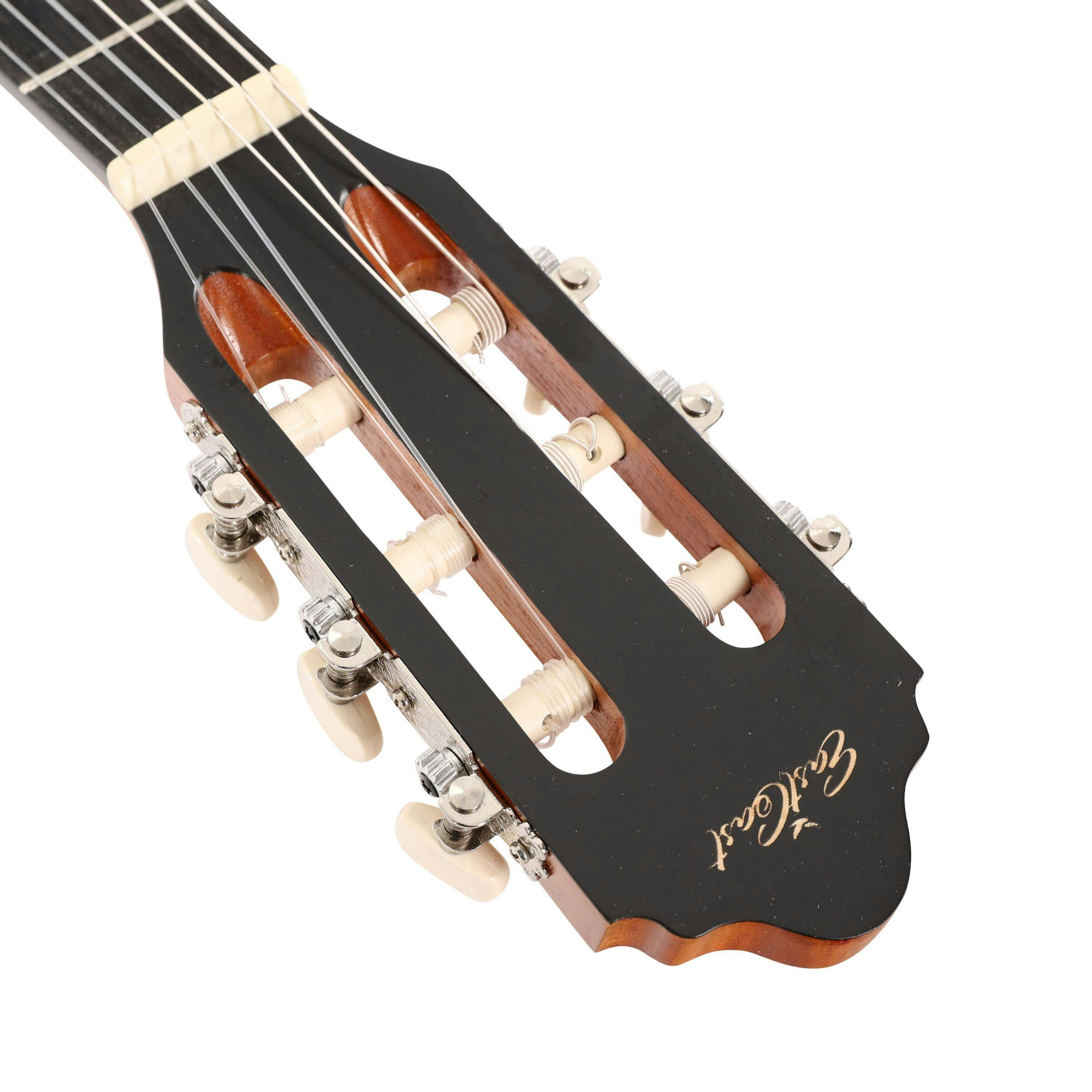 EastCoast C1 1/2 Size Deluxe Classical Nylon String Acoustic Guitar With Gig Bag - 479400-EastCoast C1 1 2 Size Classical Guitar in Natural 7.jpg