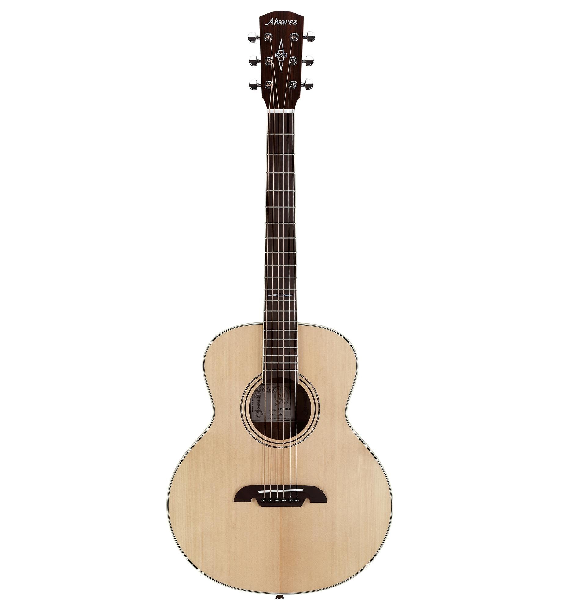 Alvarez Artist LJ2 Little Jumbo Acoustic Guitar in Natural - 294206-LJ2E_Front.jpg