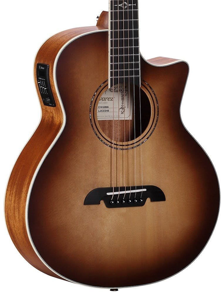 Alvarez Artist LJ2CE Little Jumbo Acoustic Guitar in Shadowburst - 428925-LJ2CESHB-3_4L1.jpg