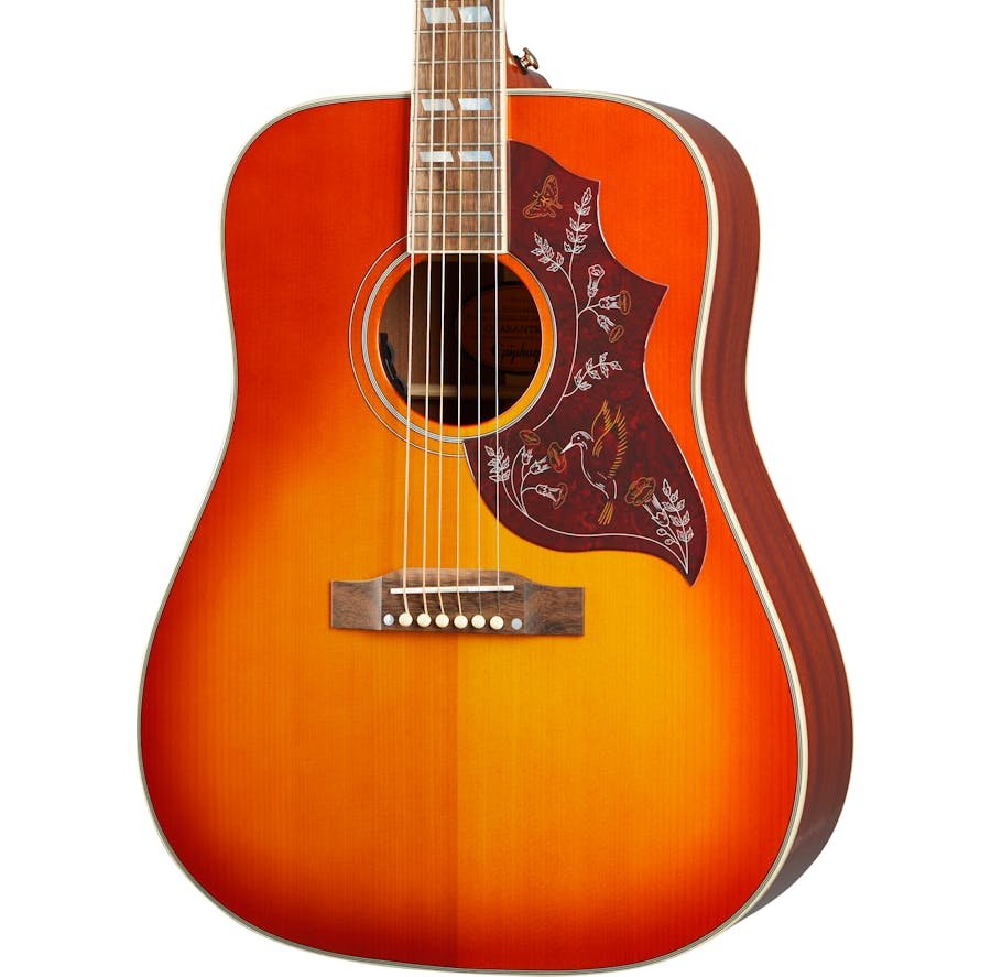 Epiphone Inspired By Gibson Hummingbird In Aged Cherry Sunburst Gloss - 416747-front-banner-1600_9001.jpg