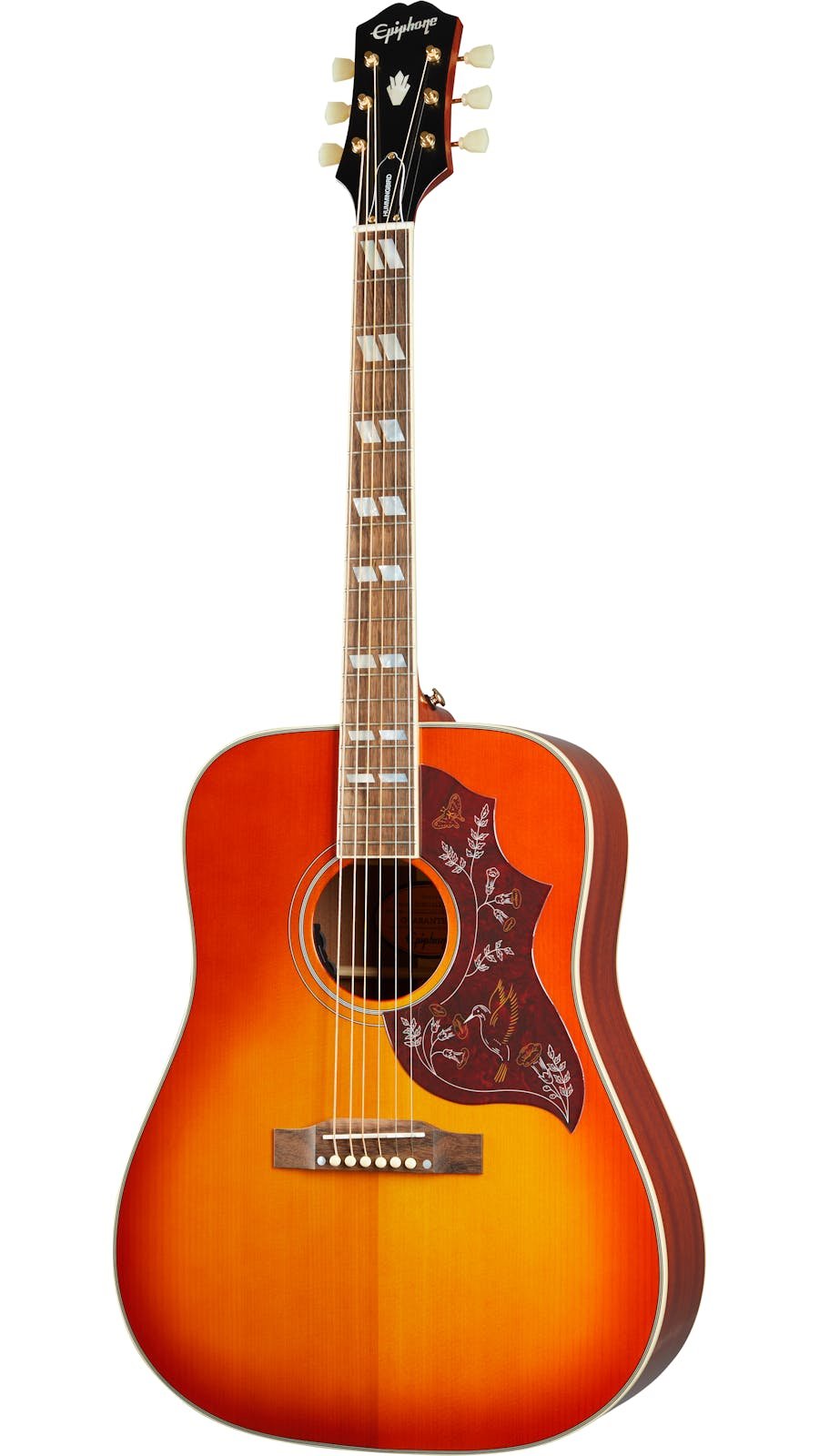 Epiphone Inspired By Gibson Hummingbird In Aged Cherry Sunburst Gloss - 416748-front-banner-1600_900.jpg