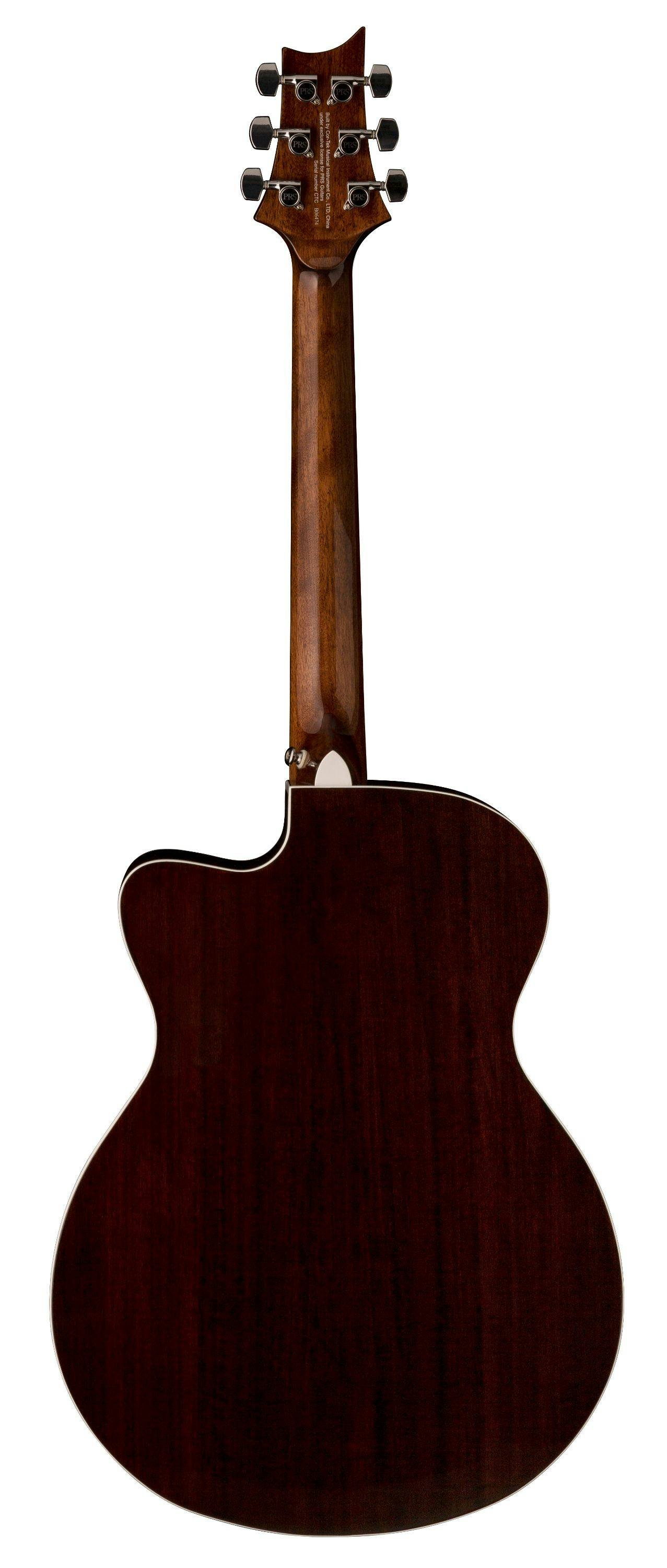 PRS SE Angelus A40ETS Cutaway Electro Acoustic in Tobacco Sunburst - 348398-SE A40E Tobacco Sunburst_back.jpg