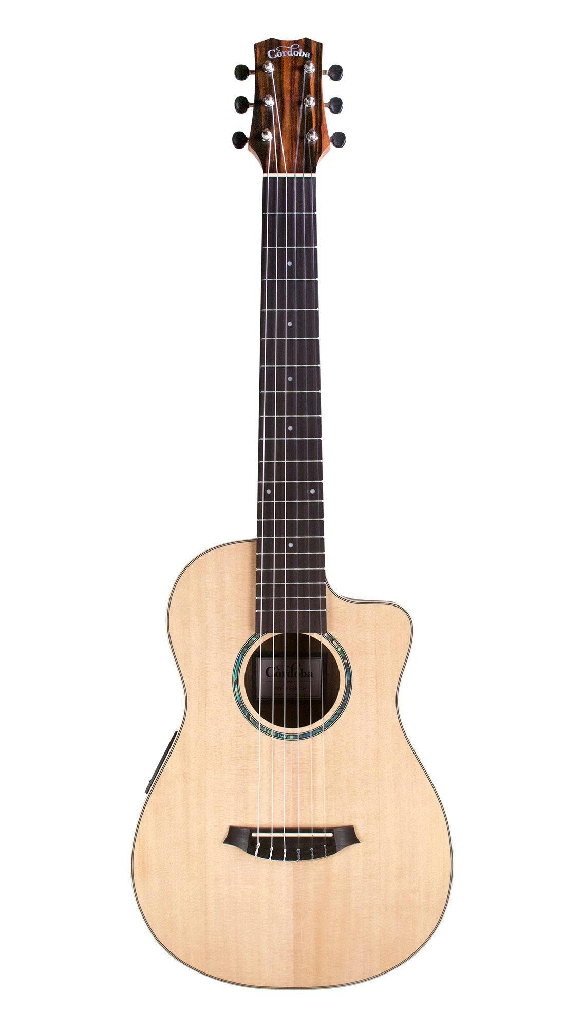 Cordoba Mini II EB-CE Travel Size Nylon-String Acoustic Guitar - 417592-Mini-ll-EB-CE_highlight_Front-2000x1137.jpg