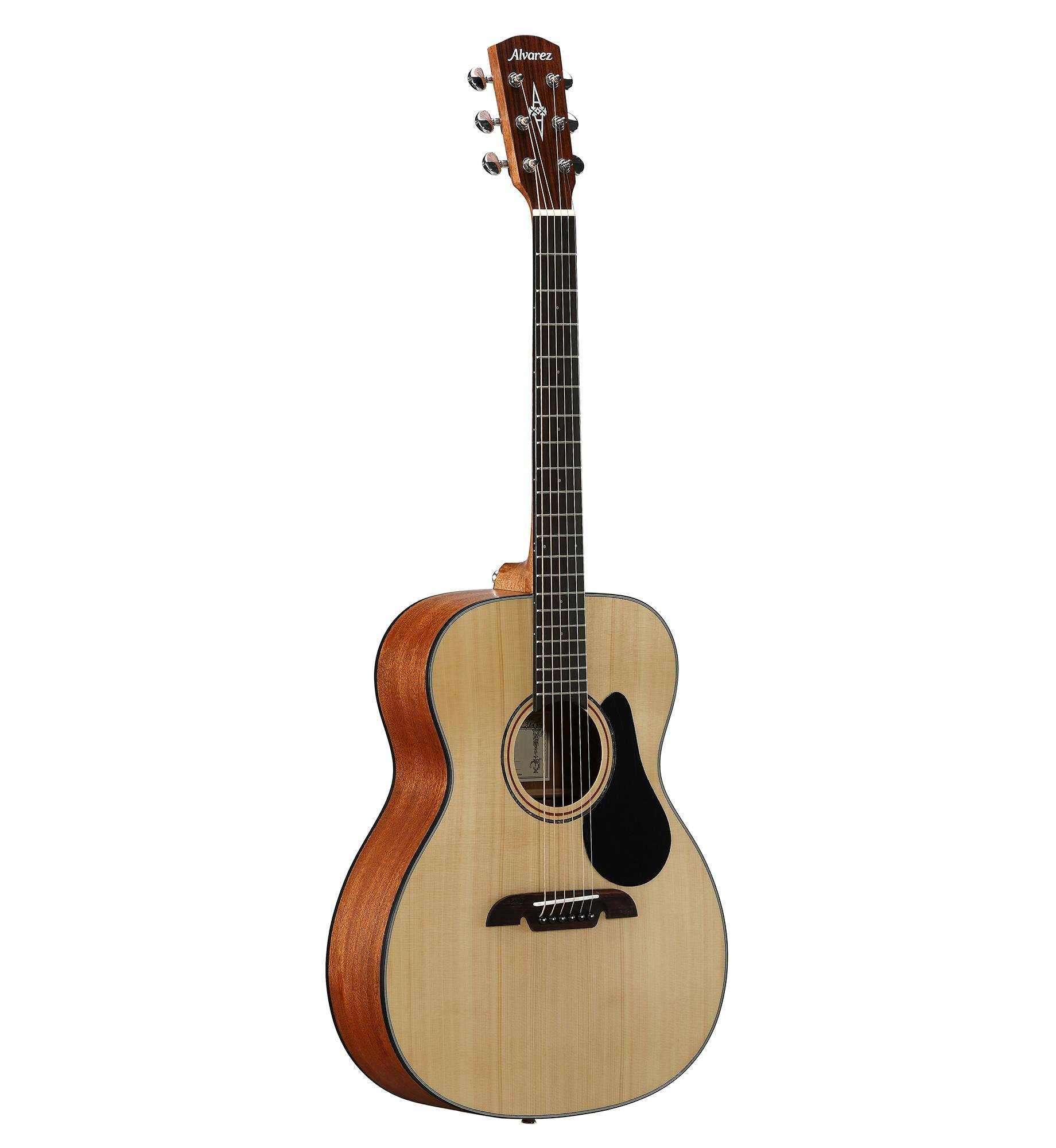 Alvarez Artist AF30 Folk OM Acoustic Guitar in Natural - 300848-AF30-Front-3_4.jpg