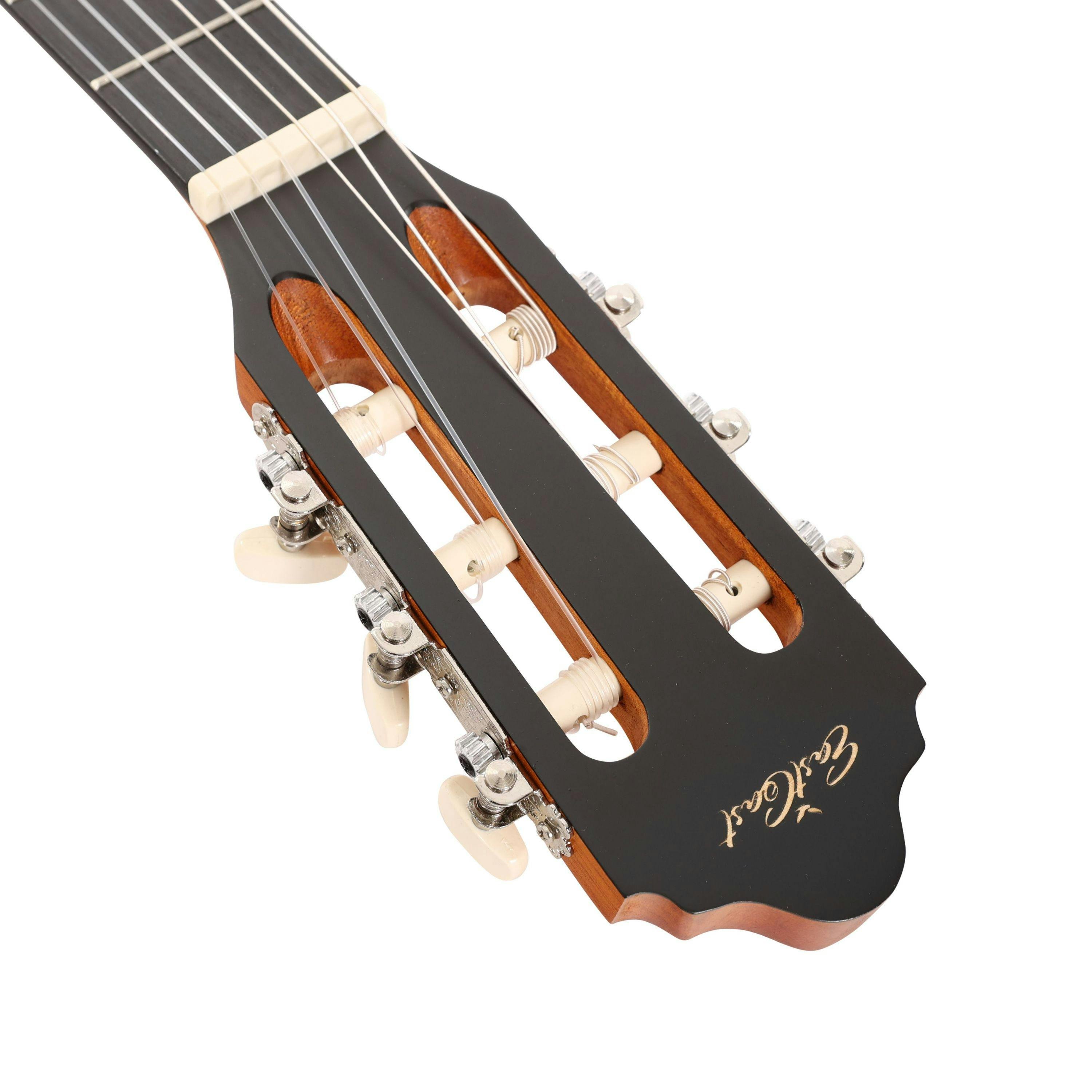EastCoast 4/4 Full Size Deluxe Classical Nylon String Acoustic Guitar With Gig Bag - 479410-EastCoast C1 4 4 Size Classical Guitar in Natural 7.jpg