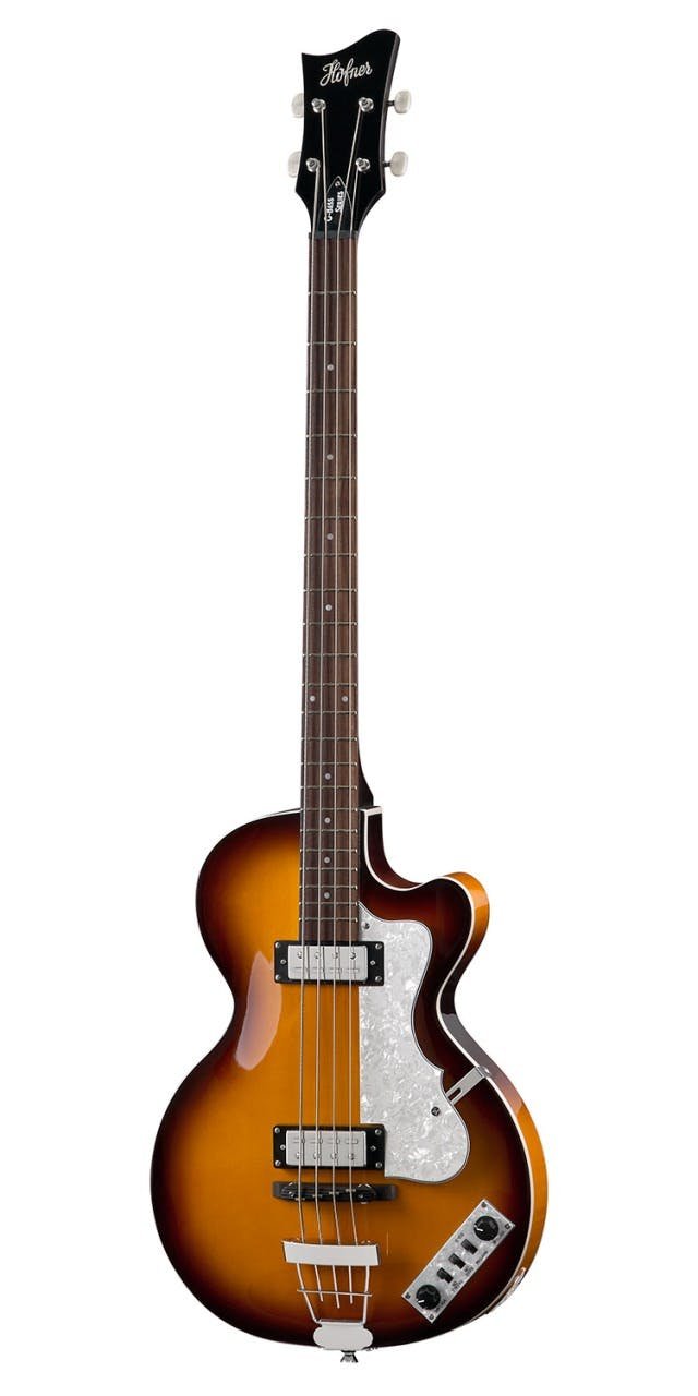 Hofner Ignition Club Bass Guitar Sunburst - Andertons Music Co.