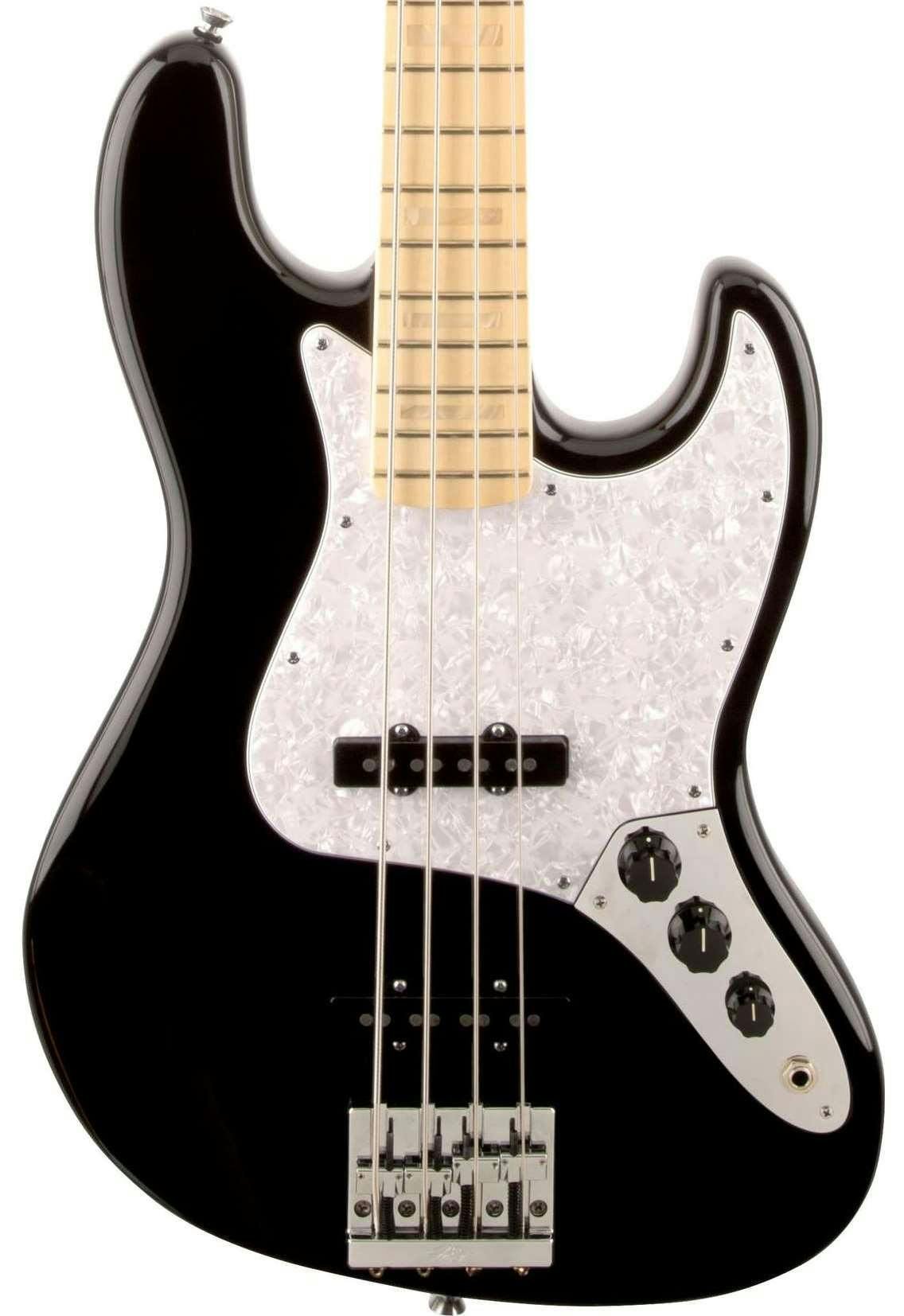 Fender American Geddy Lee Jazz Bass Guitar in Black - 389350-0197702806.jpg