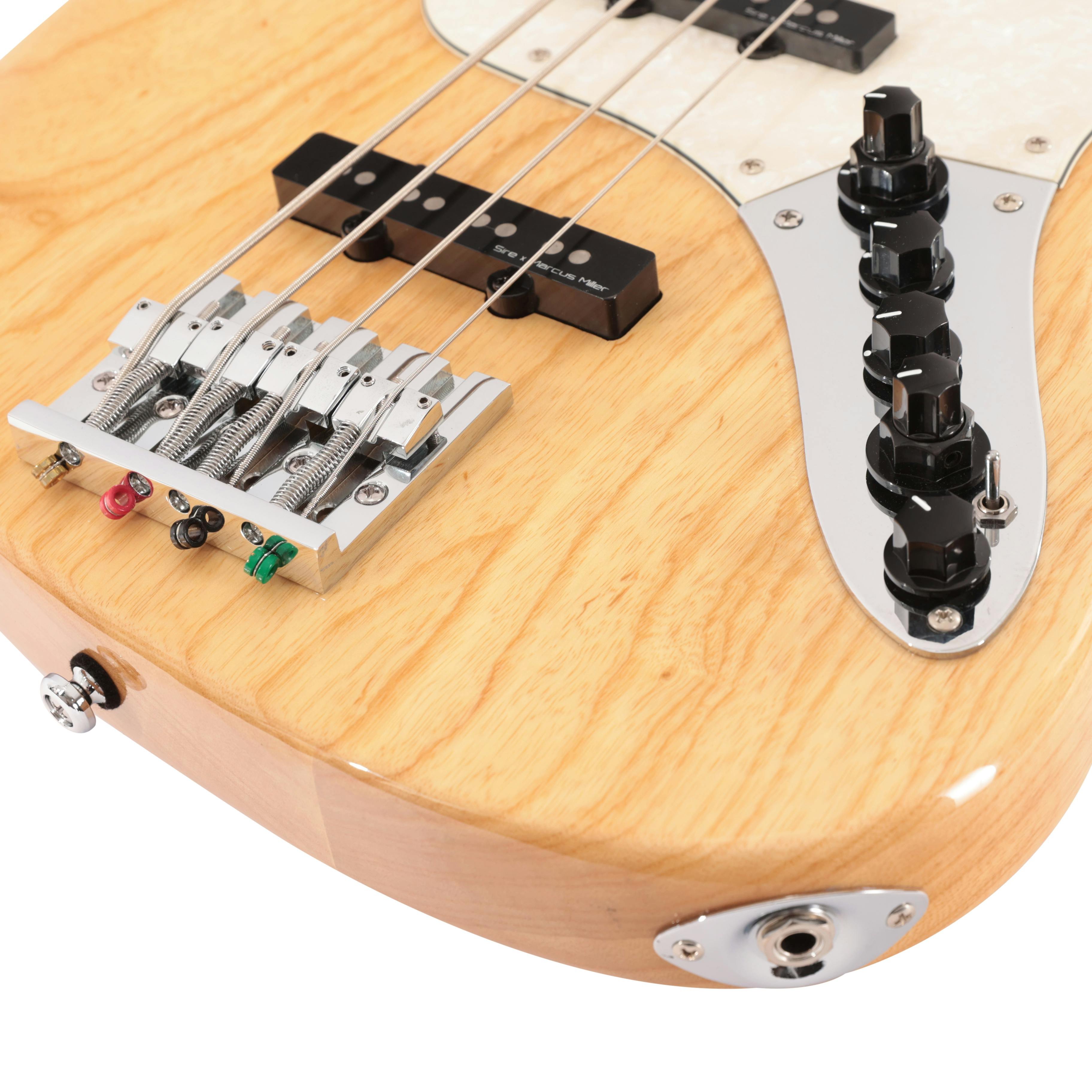 Sire Marcus Miller V8 Swamp Ash 4-String Bass Guitar in Natural