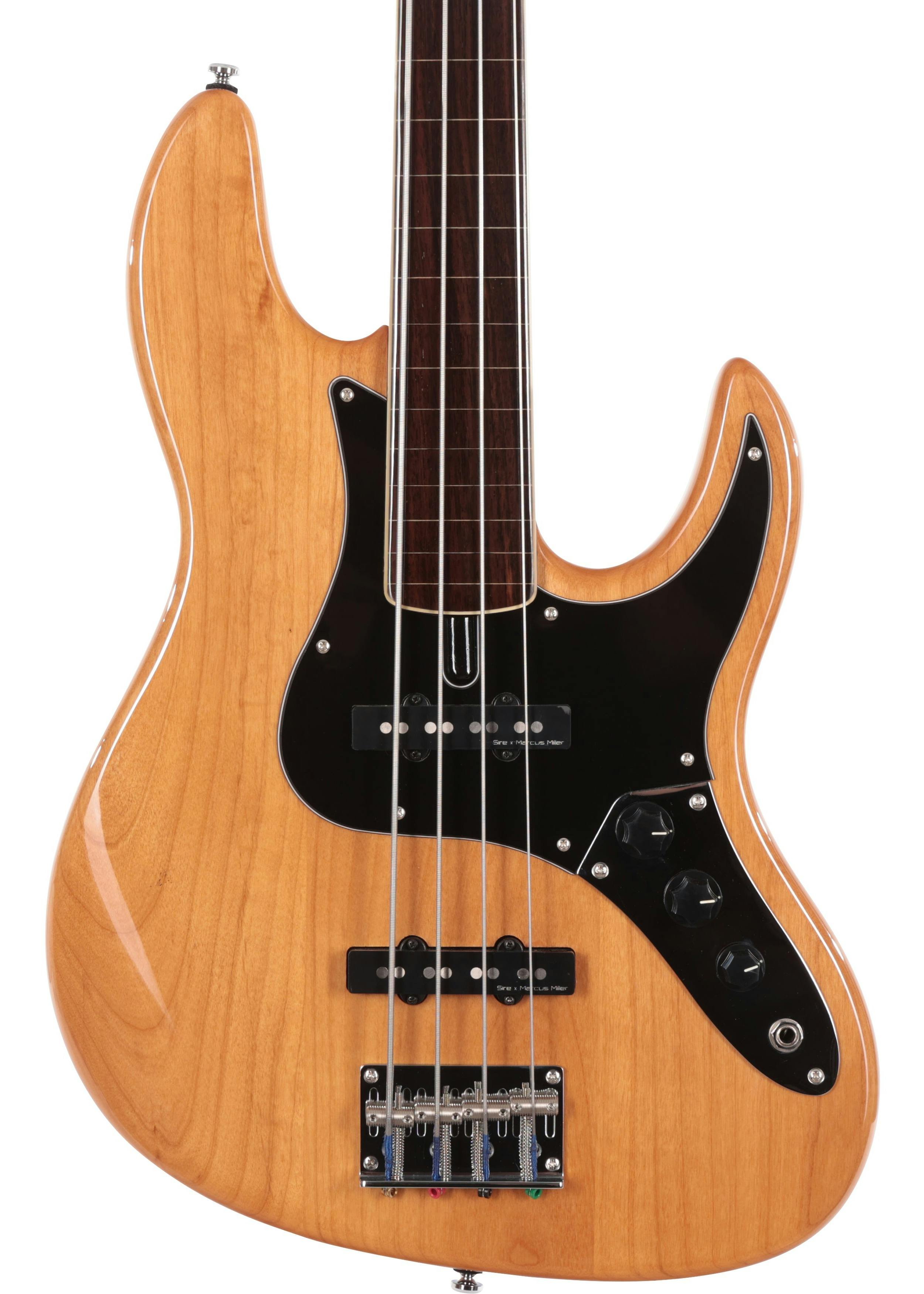 Sire Marcus Miller V5 24 Fret 4-String Fretless Bass Guitar in Natural - SIREFL24V54NT-Sire-V5-24-Fret-4-String-Fretless-Bass-Natural-Body.jpg