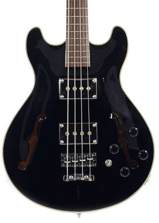 Warwick RockBass Guitar Star Bass Guitar Maple 4 in Solid Black High Polish - 389559-RB0245.jpg