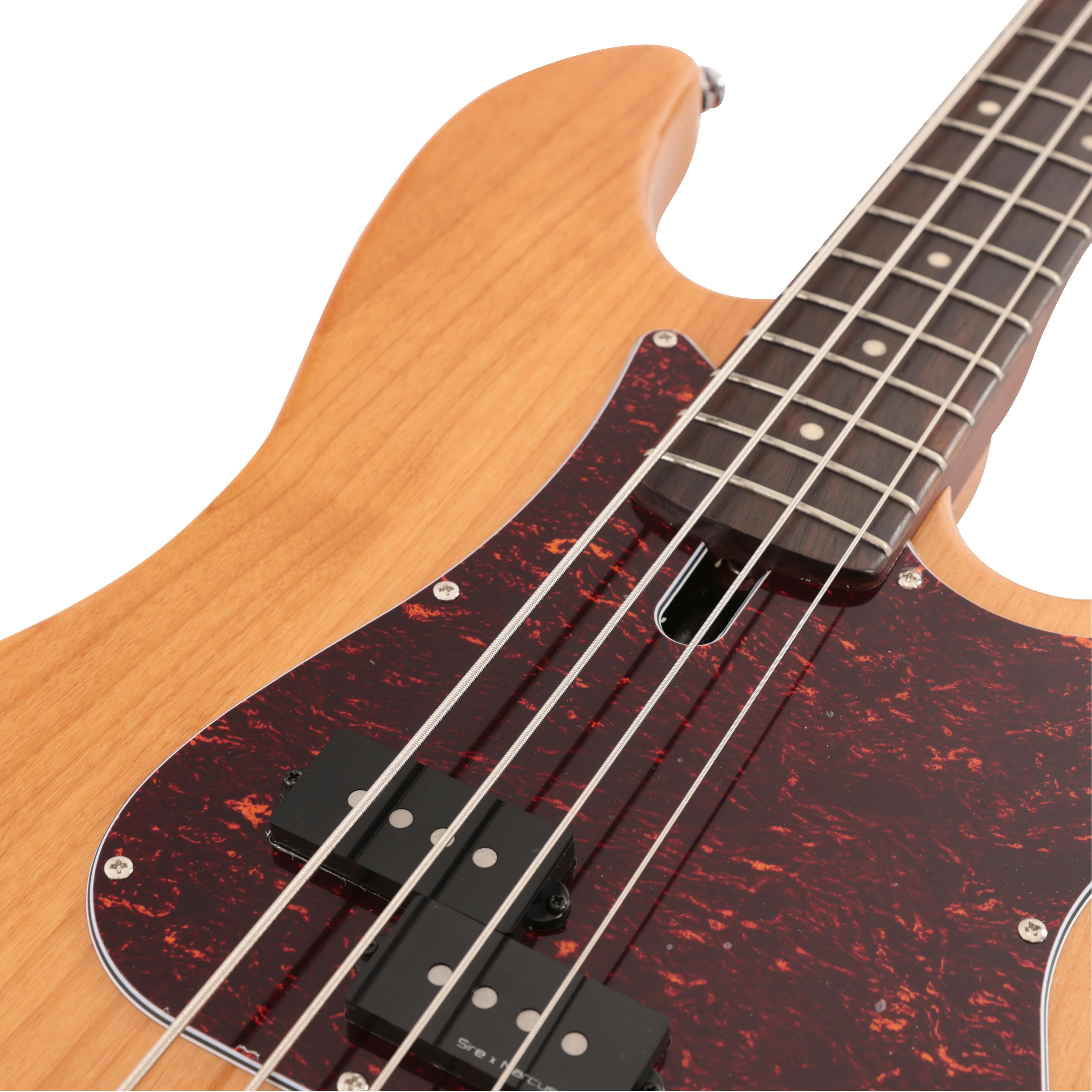 Sire Marcus Miller P5R 4-String Bass Guitar in Natural - SIREP5RA4NT-Sire-P5R-Alder-4-String-Bass-Natural-Pickup.jpg
