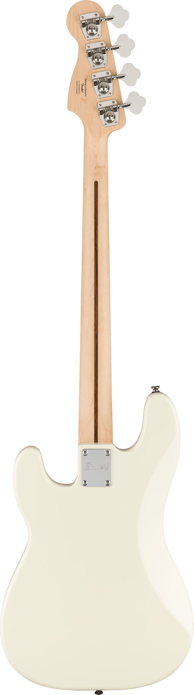 Squier Affinity Precision Bass Guitar PJ in Olympic White - 439210-0378553505_sqr_ins_bck_1_rl.jpg