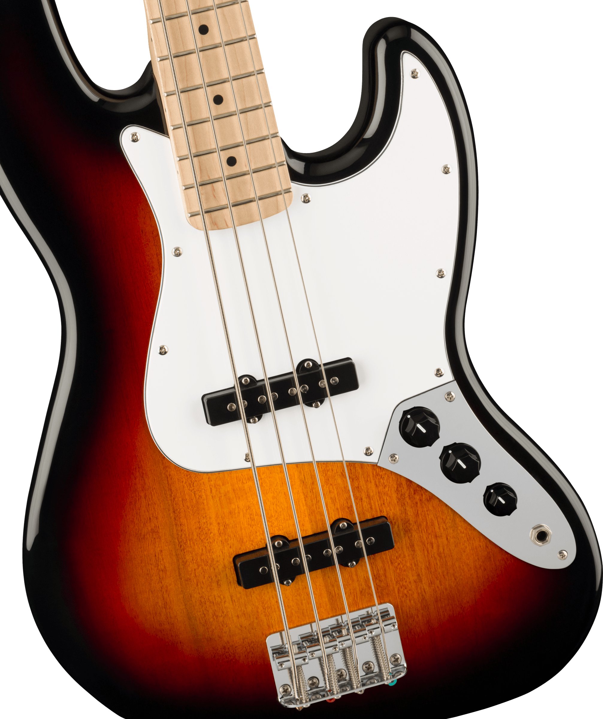 Squier Affinity Jazz Bass Guitar in 3-Colour Sunburst with Maple Fingerboard - 437271-0378602500_sqr_ins_fbd_1_nr.jpg