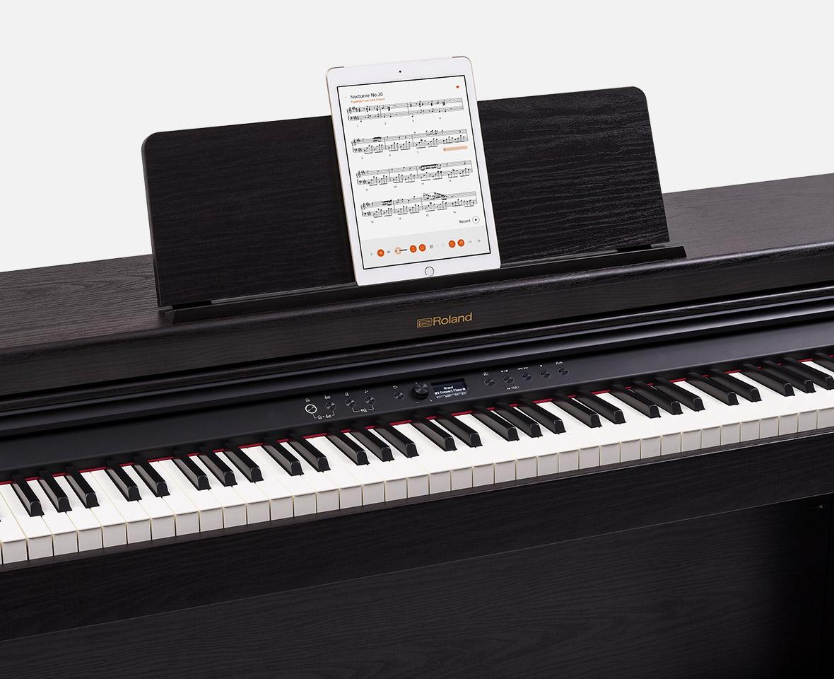 Roland RP701 - SMALL HOME Digital Piano in Contemporary Black - RP701-CB (11).jpg