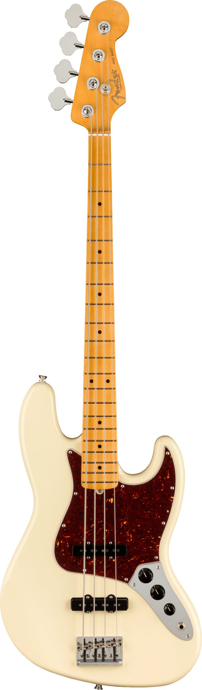 Fender American Professional II Jazz Bass Guitar In Olympic White with Maple Fingerboard - 412991-0193972705_fen_ins_frt_1_rr.jpg