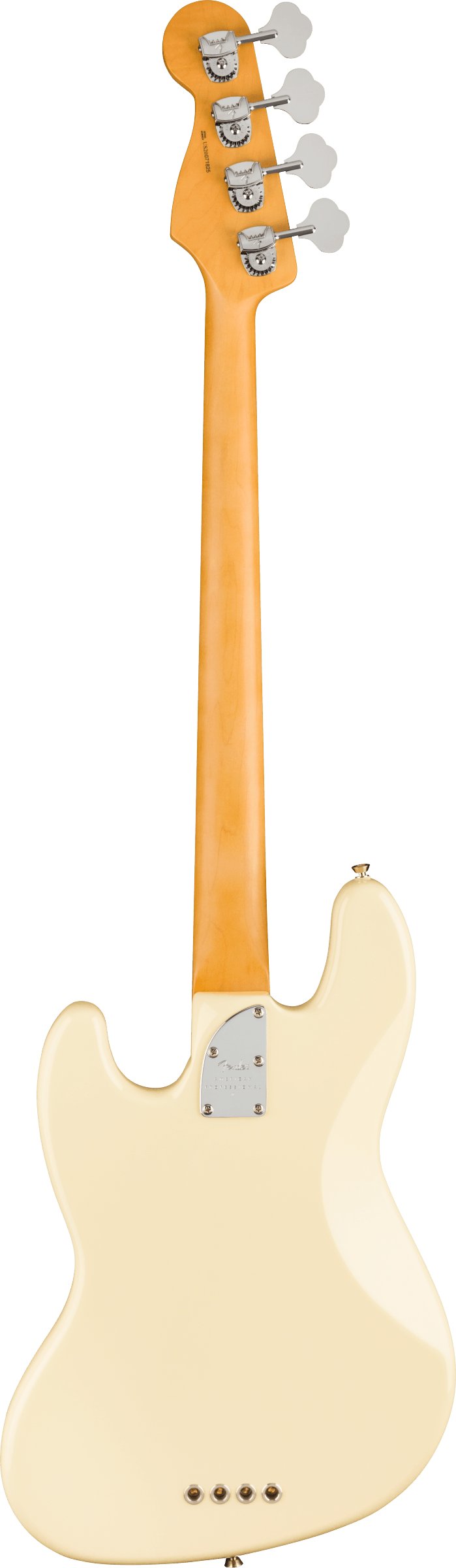 Fender American Professional II Jazz Bass Guitar In Olympic White with Maple Fingerboard - 412992-0193972705_fen_ins_bck_1_rl.jpg