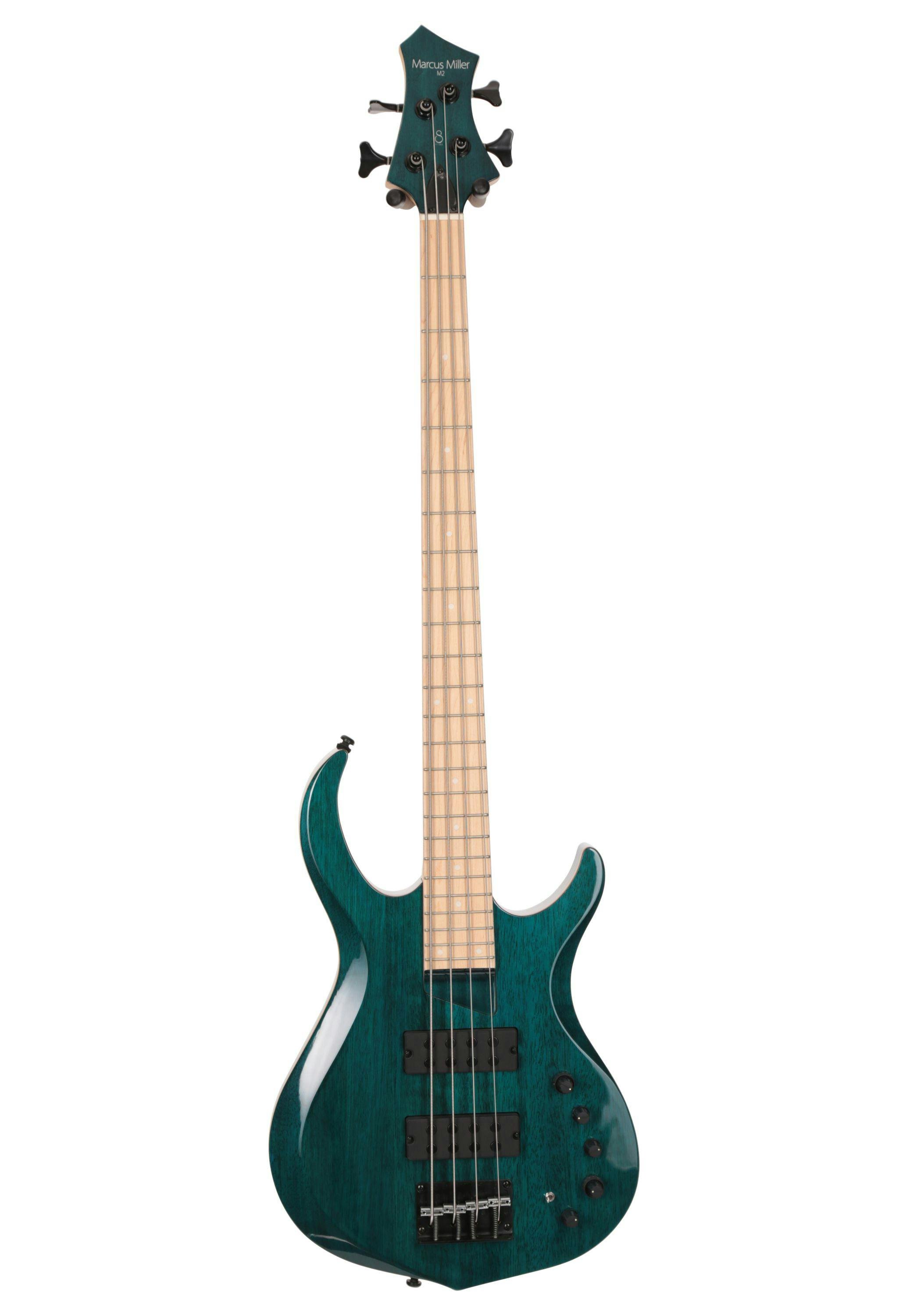 Sire Version 2 Marcus Miller M2 4-String Bass Guitar in Transparent Blue - 303090-VER2M24BL (3).jpg