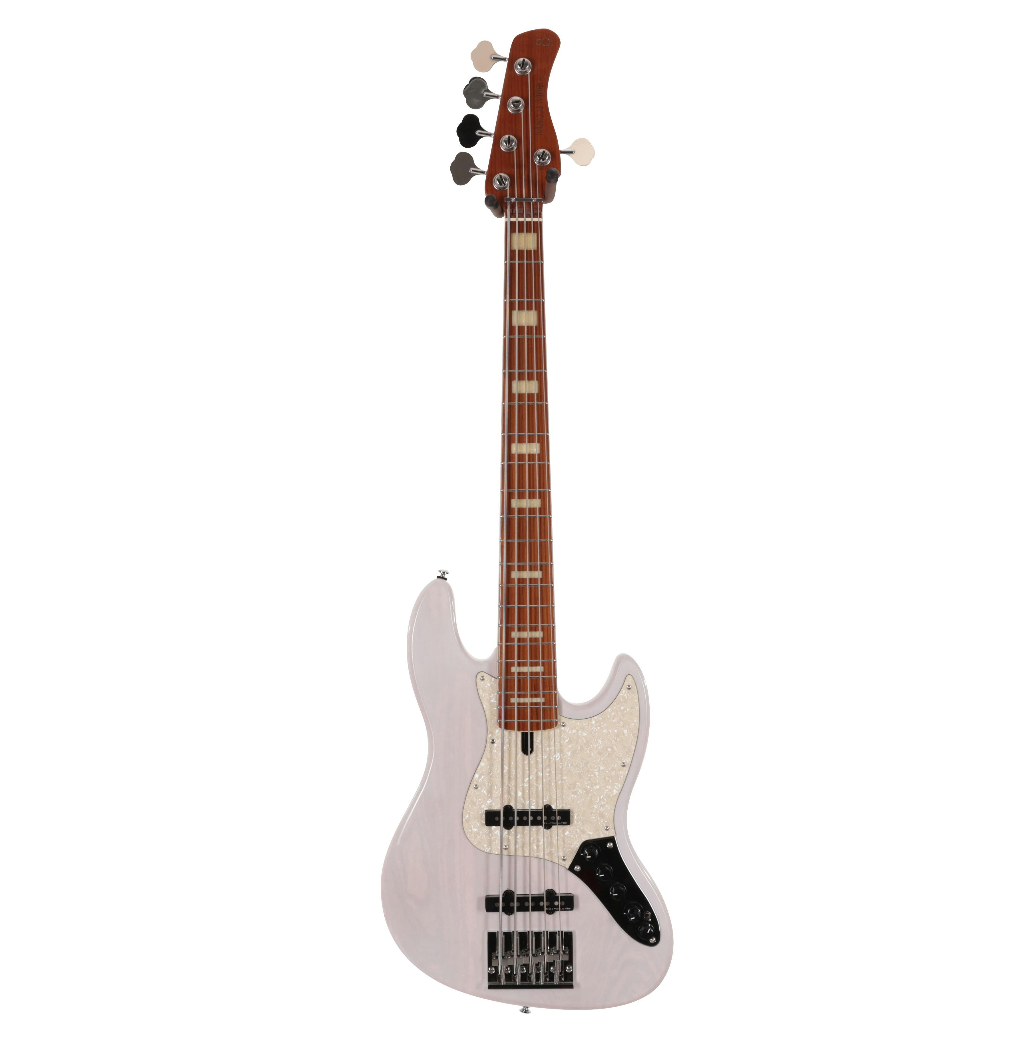 Sire Marcus Miller V8 Swamp Ash 5-String Bass Guitar in White Blonde - SIREV8AW5WB-Sire-Marcus-Miller-V8-Swamp-Ash-5-String-Bass-Guitar-in-White-Blonde-2.jpg