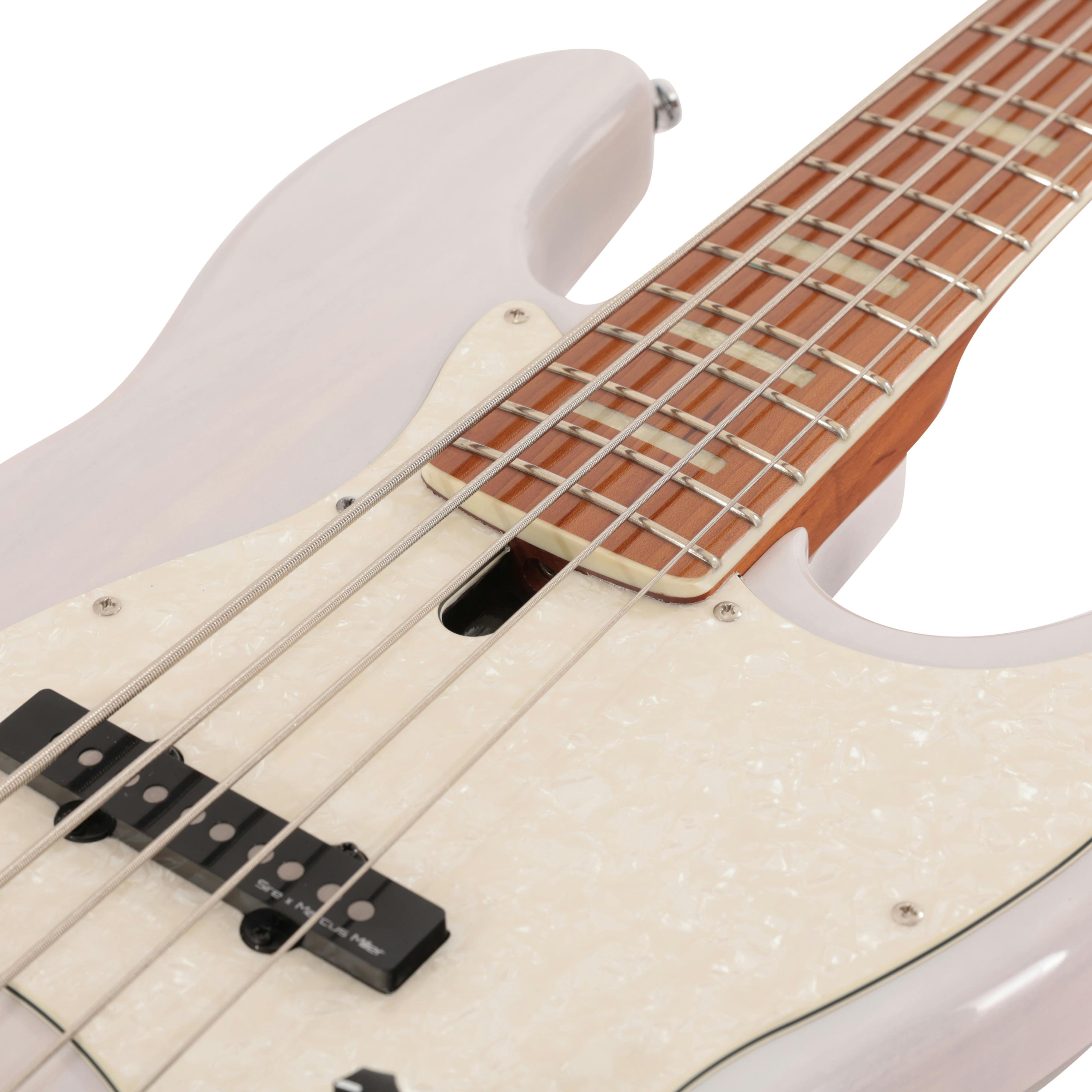 Sire Marcus Miller V8 Swamp Ash 5-String Bass Guitar in White Blonde - SIREV8AW5WB-Sire-Marcus-Miller-V8-Swamp-Ash-5-String-Bass-Guitar-in-White-Blonde-5.jpg