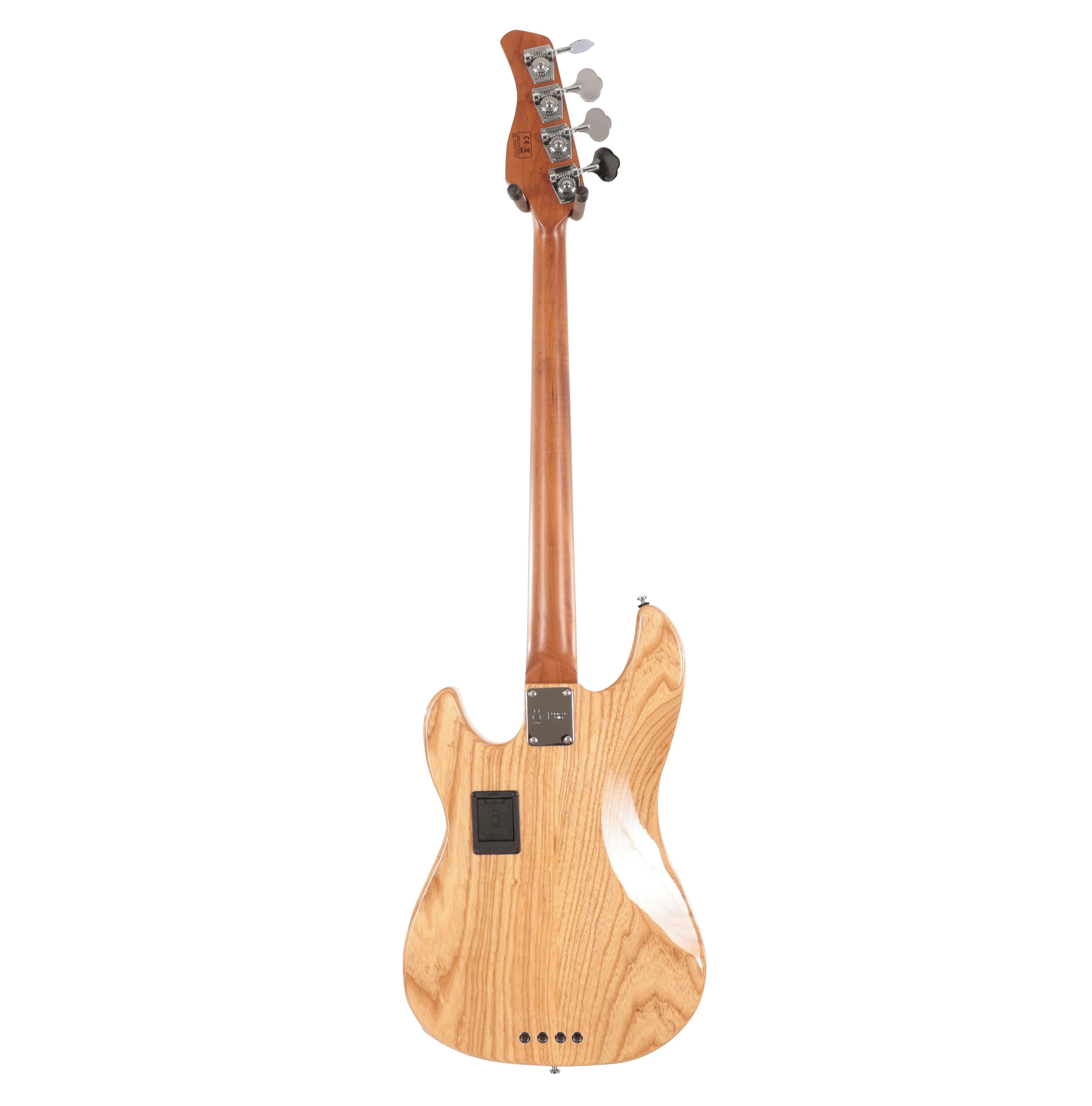 Sire Marcus Miller P8 Swamp Ash 4-String Bass Guitar in Natural - SIREP8AW4NT-Sire-P8-4-String-Bass-Natural-Back.jpg