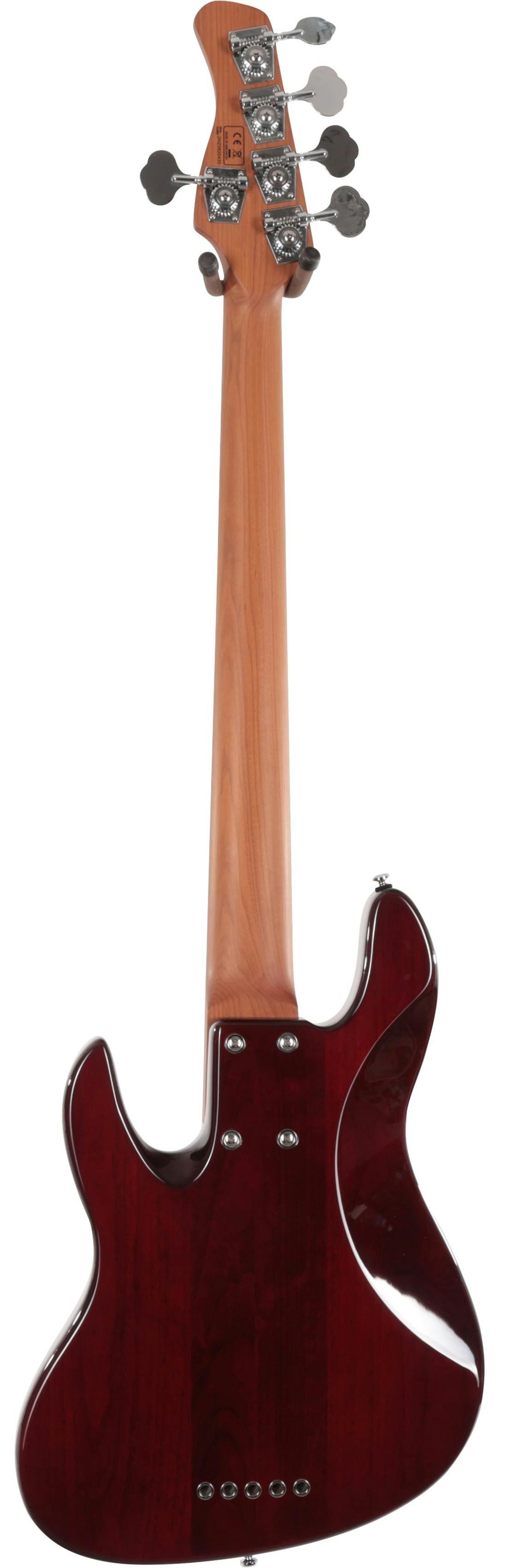 Sire Marcus Miller V5 24 Fret 5-String Bass Guitar in Tobacco Sunburst - SIRE24V55TS-Sire-V5-24-Fret-5-String-Bass-Guitar-Tobacco-Sunburst-Back.jpg
