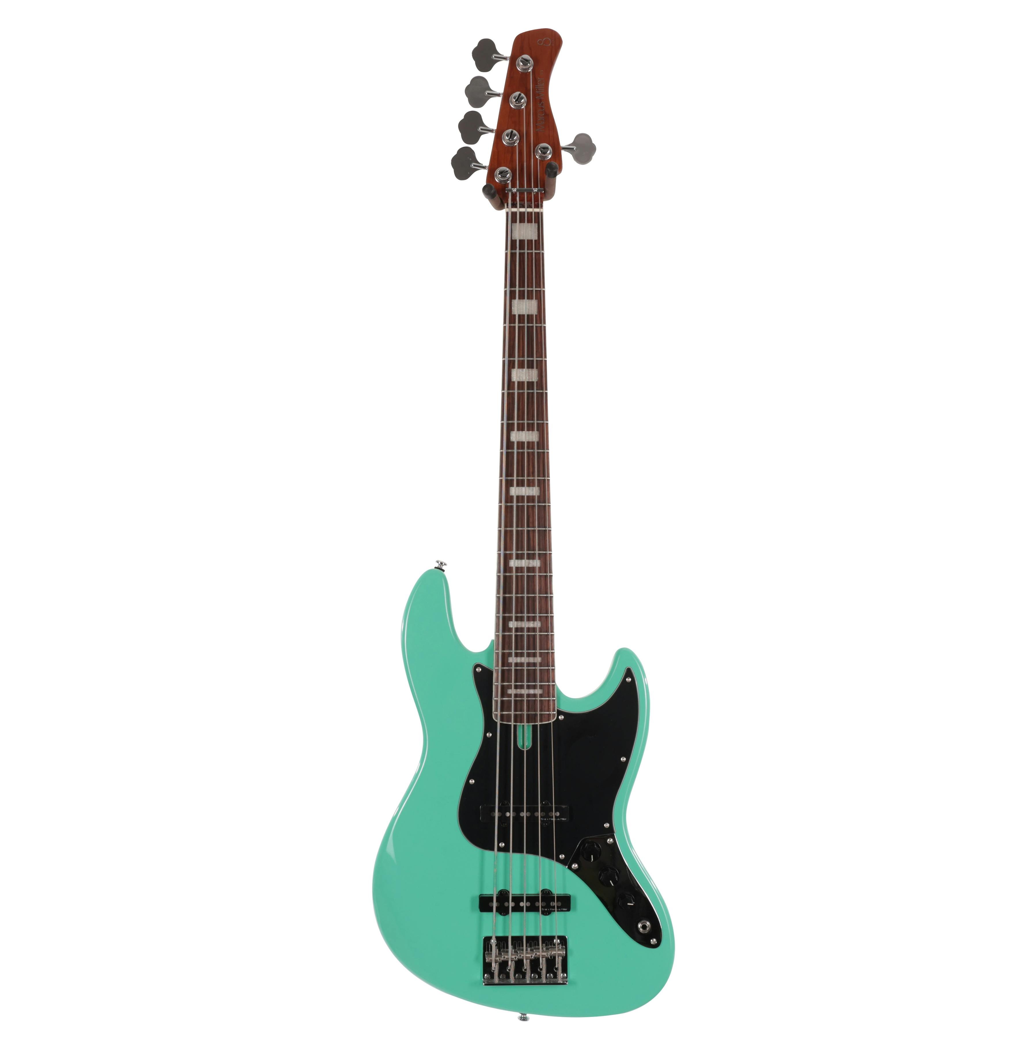 Sire Marcus Miller V5R 5-String Bass Guitar in Mild Green - SIREV5RA5MG-SIREV5RA5MG-4.jpg