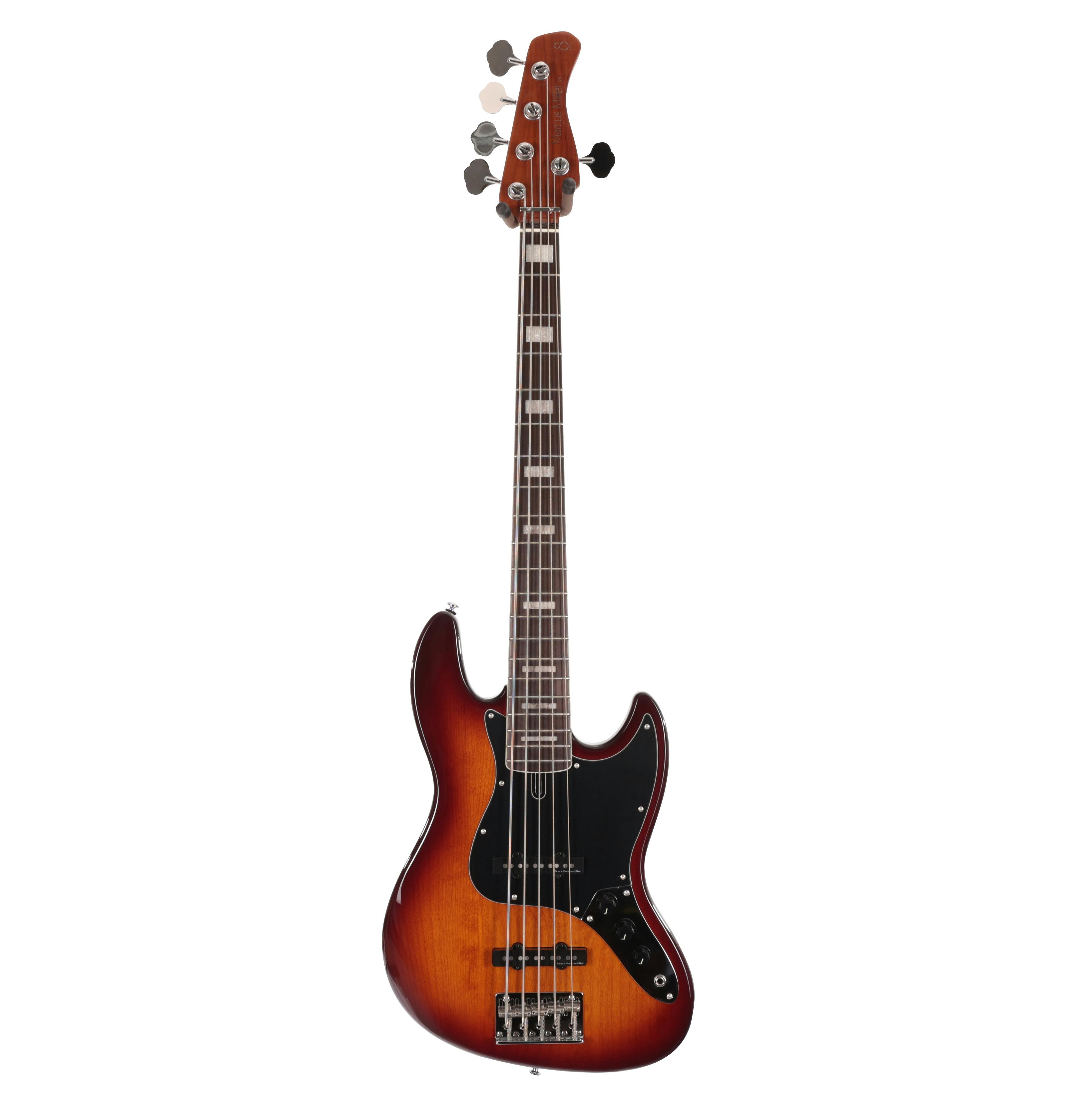 Sire Marcus Miller V5R Alder 5-String Bass Guitar in Tobacco Sunburst - SIREV5RA5TS-Sire-V5R-Alder-5-String-Bass-Tobacco-Sunburst.jpg