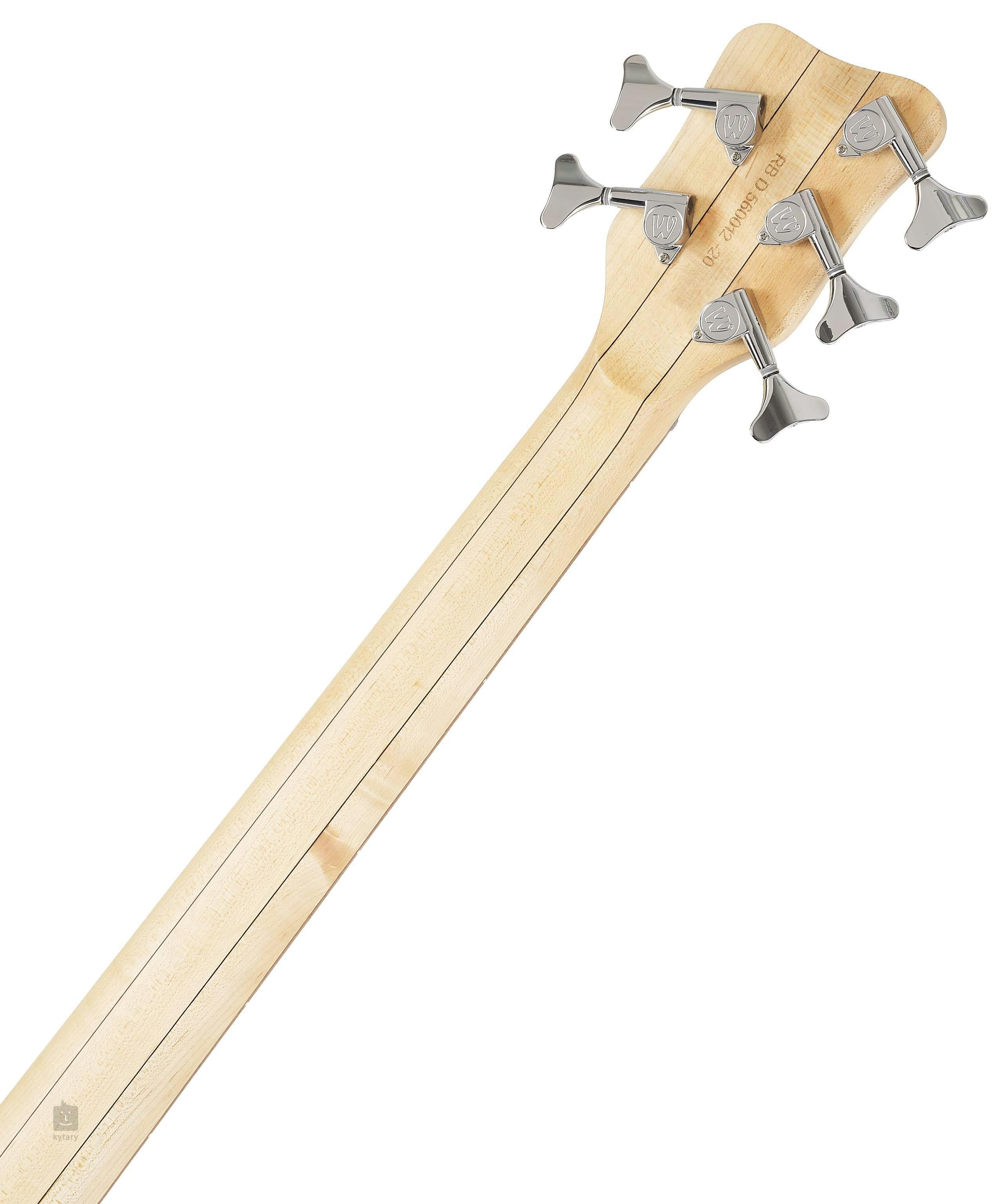 Warwick RockBass Guitar Corvette Multiscale 5-String in Solid Black Transparent Satin - RBMULTI5SBK-warwick-rockbass-corvette-multiscale-5-string-solid-black-satin-4.jpg