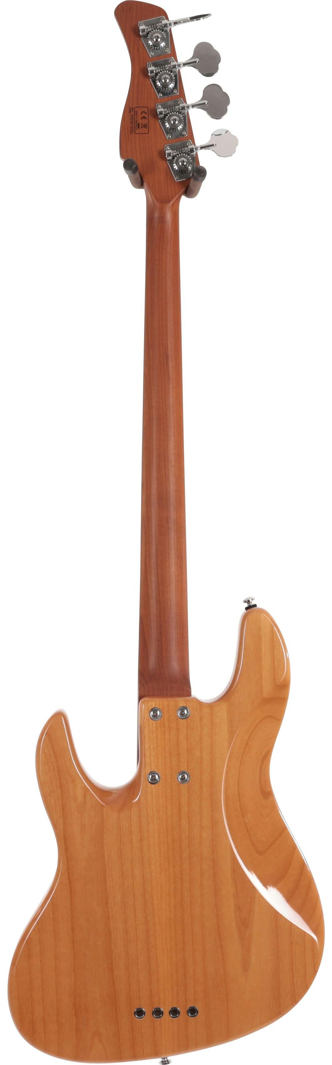 Sire Marcus Miller V5 24 Fret 4-String Bass Guitar in Natural - SIRE24V54NT-Sire-V5-24-Fret-4-String-Bass-Natural-Back.jpg