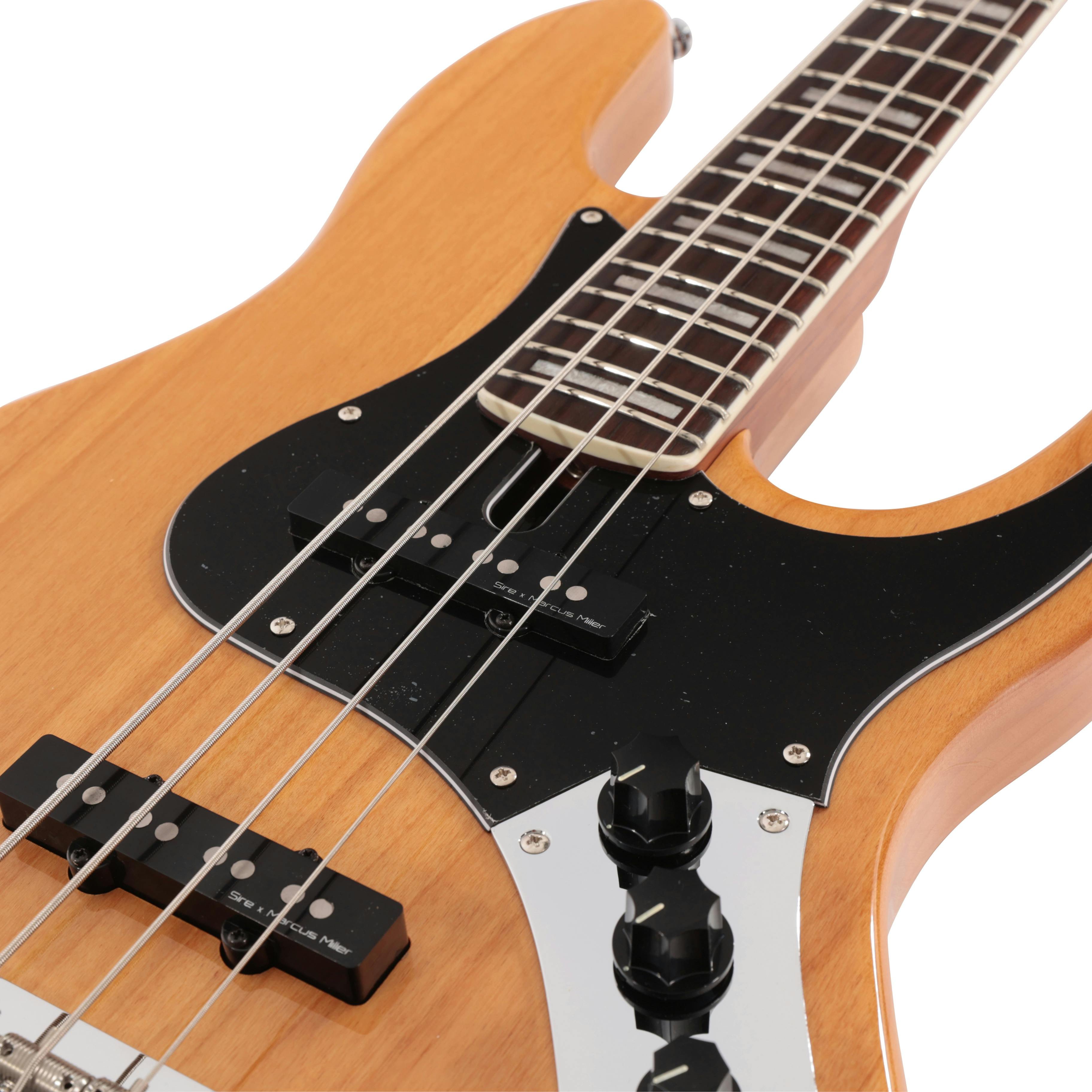 Sire Marcus Miller V5 24 Fret 4-String Bass Guitar in Natural - SIRE24V54NT-Sire-V5-24-Fret-4-String-Bass-Natural-Pickups.jpg