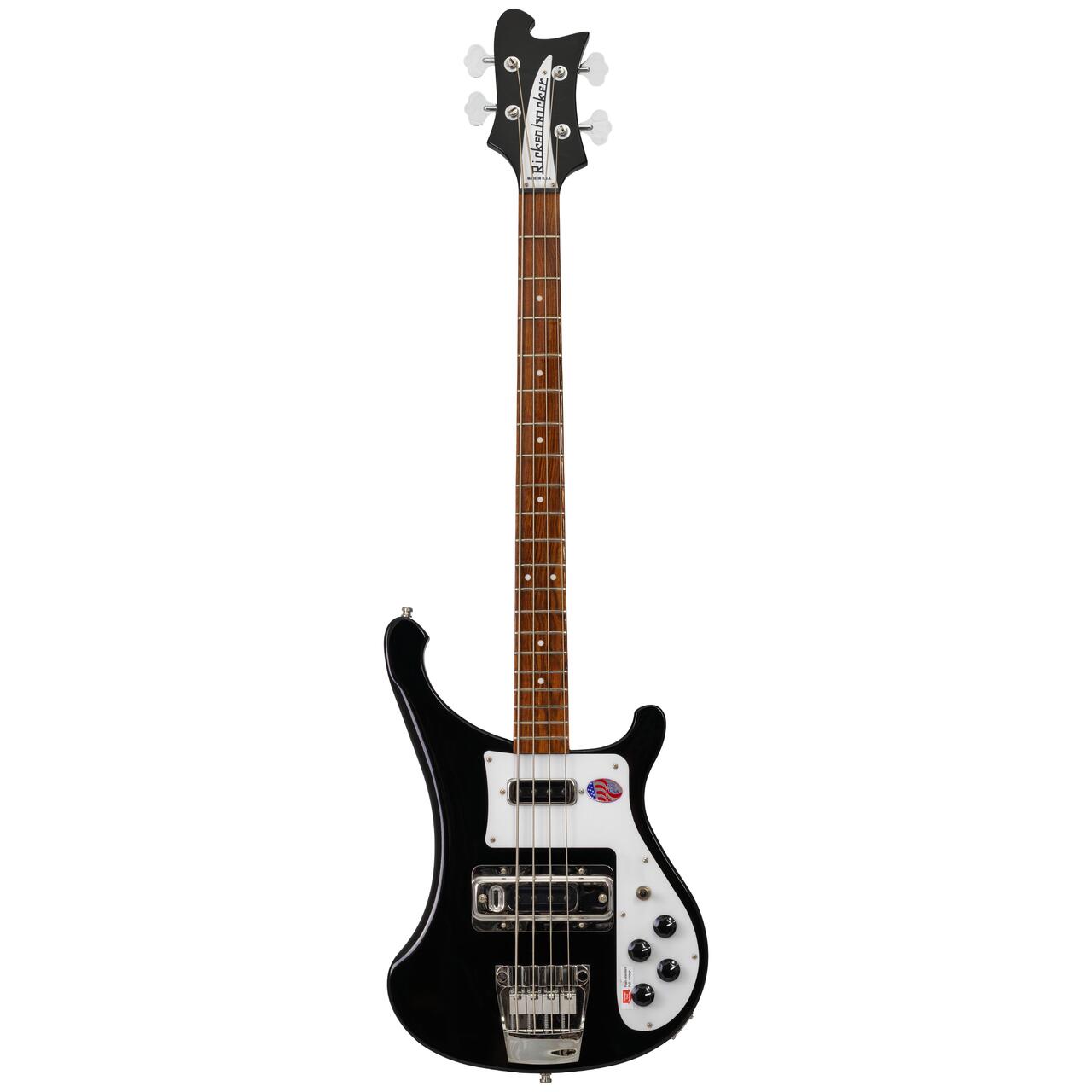 Rickenbacker 4003S Bass Guitar in Jetglo - 4003SJG - Front (2025 Model).jpg