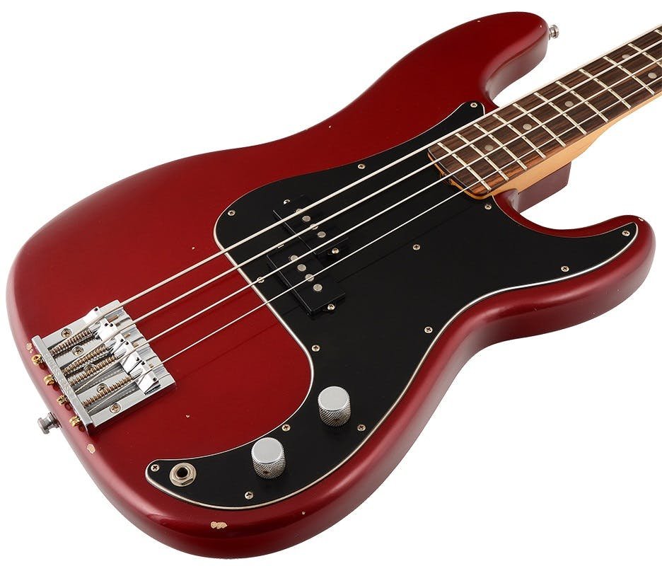 ベース Fender Road Worn NATE MENDEL P BASS Fender Nate Mendel P-Bass Guitar | Foo Fighters - Andertons Music