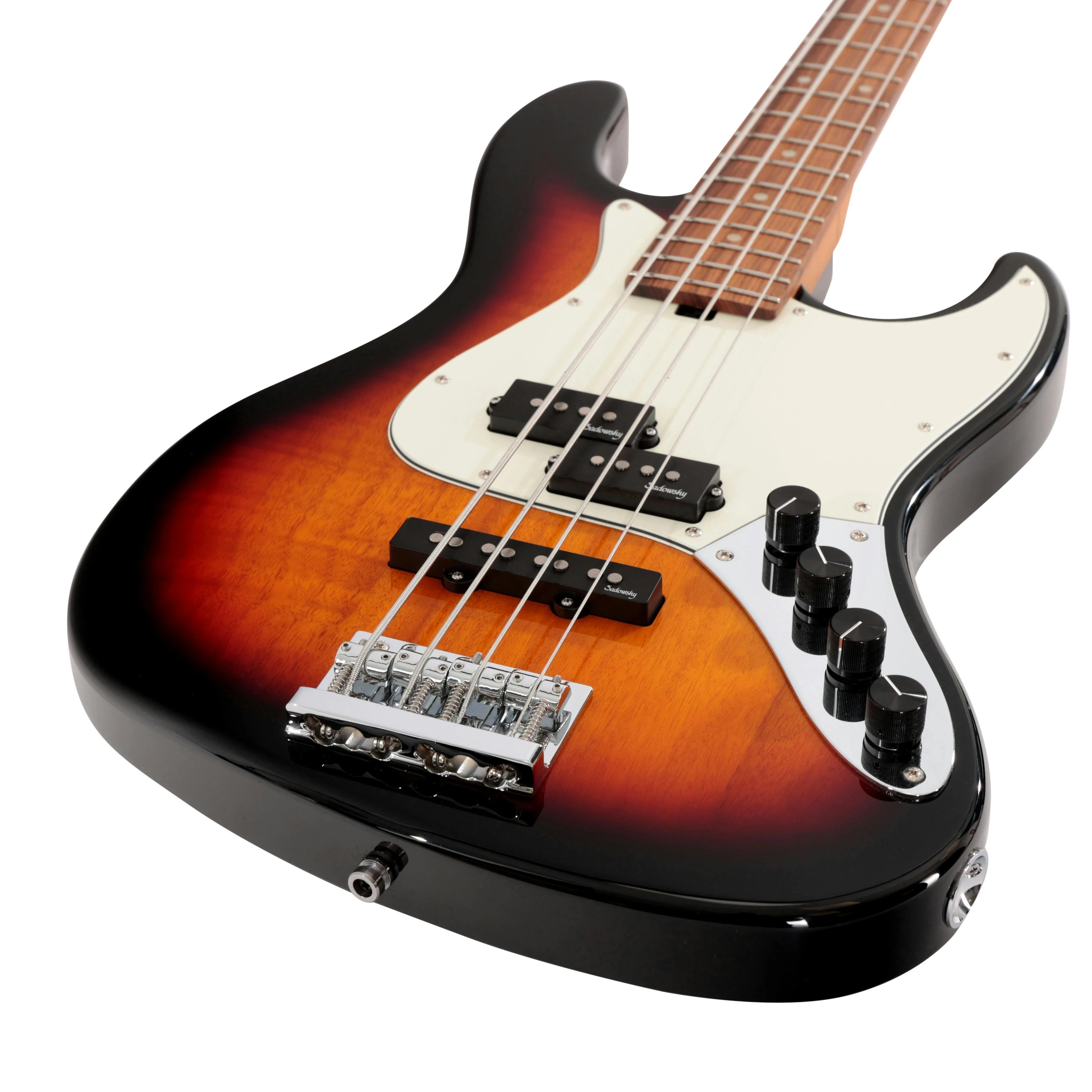 Sadowsky MetroExpress SMX 21 Fret Hybrid PJ 4-String in Tobacco Burst, Morado - SAD-MX21HP4-69R-7.jpg