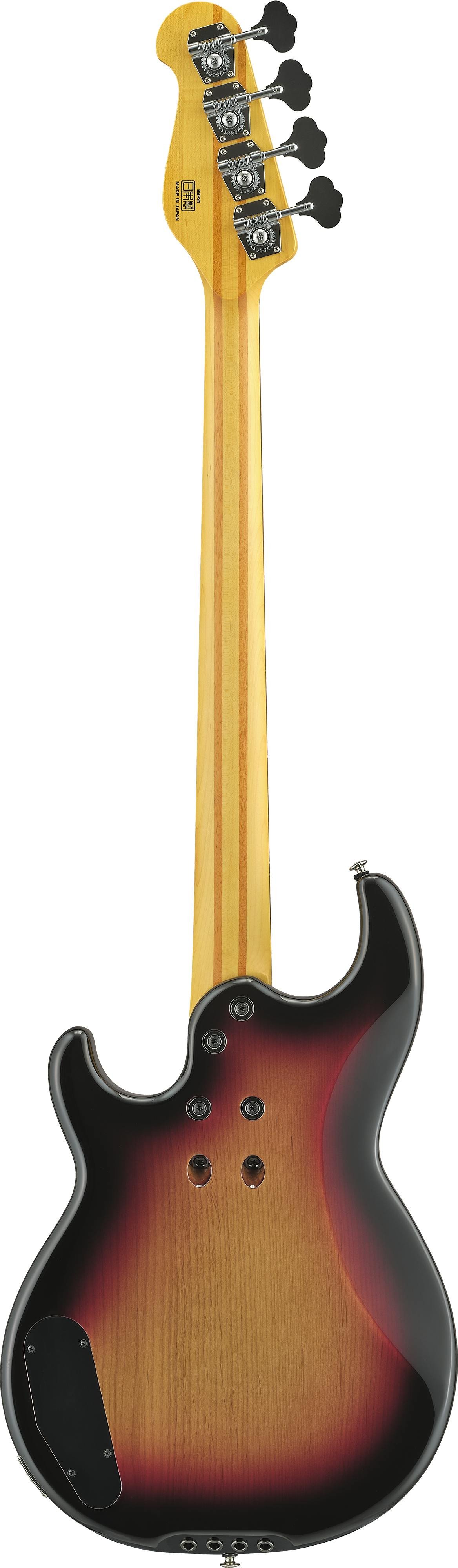 Yamaha BBP34 MIJ Bass Guitar In Vintage Sunburst - GBBP34VSII-Yamaha-BBP34-MIJ-Bass-Guitar-In-Vintage-Sunburst-Back.jpg